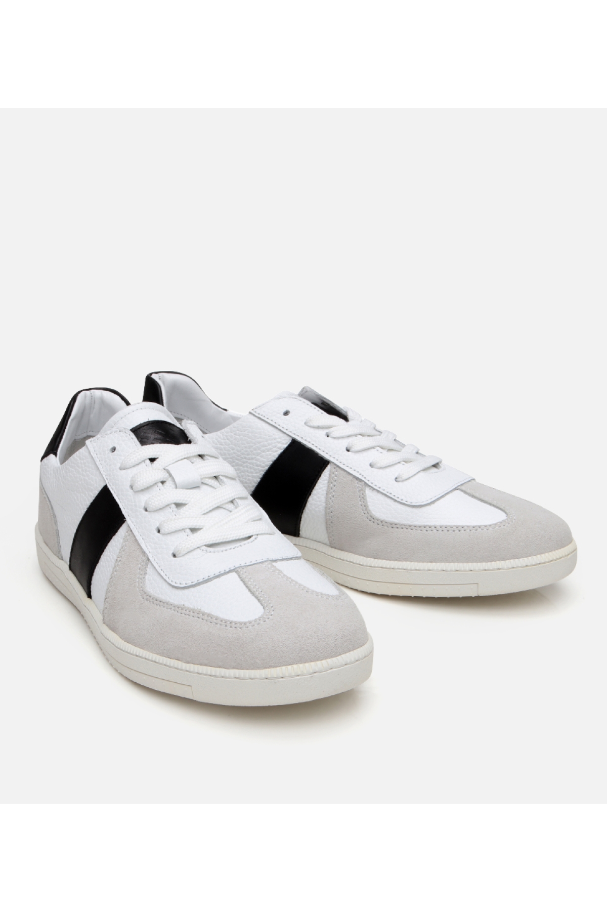 Erkek Süet Deri Gri Spor Ayakkabı - Görsel 3