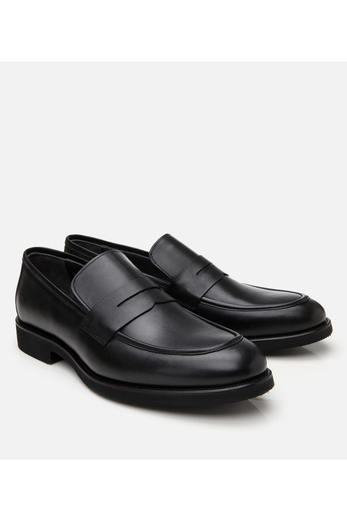 Erkek Deri Siyah Hafif Tabanlı Loafer - Görsel 3