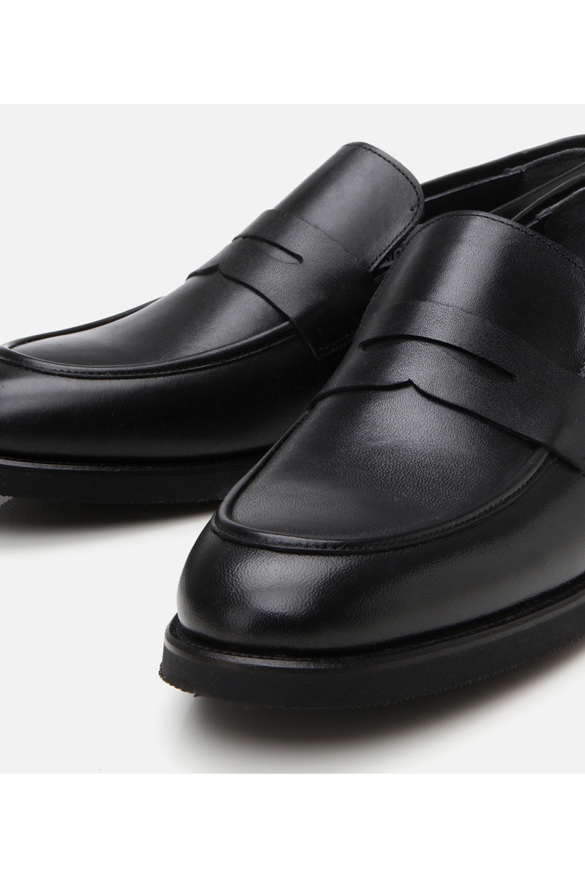 Erkek Deri Siyah Hafif Tabanlı Loafer - Görsel 4