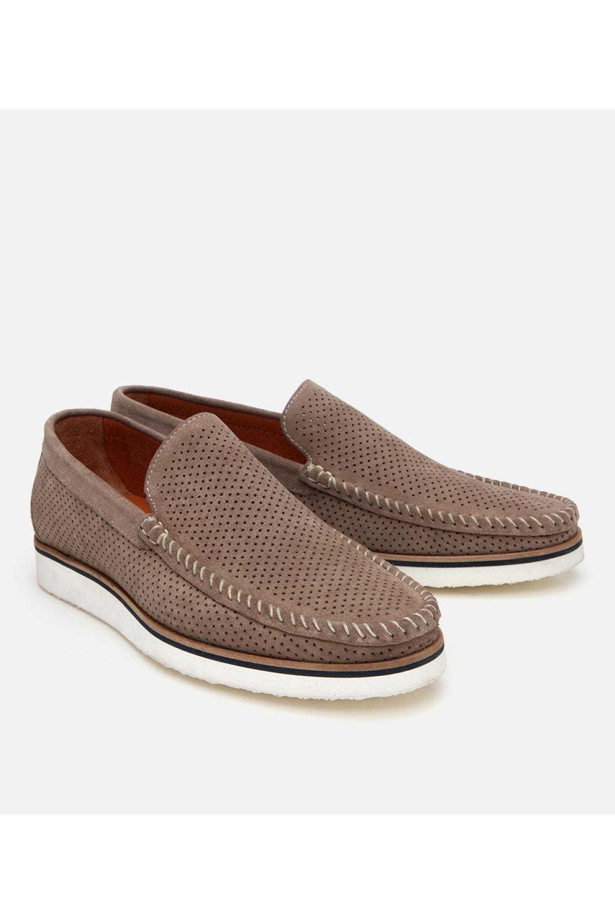 Hotiç Vizon Hotiç Süet Deri Erkek Hafif Tabanlı Loafer