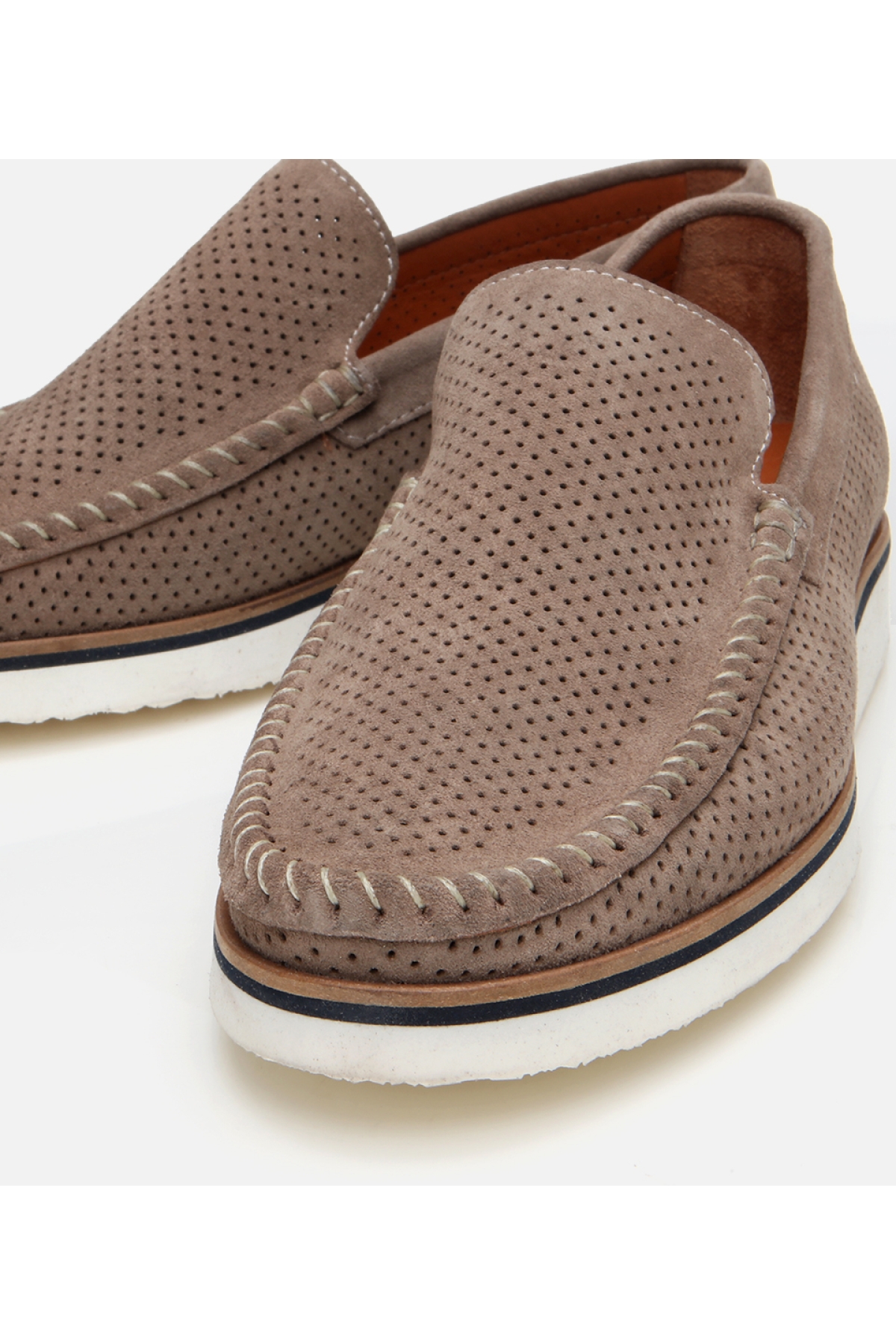 Hotiç Vizon Hotiç Süet Deri Erkek Hafif Tabanlı Loafer