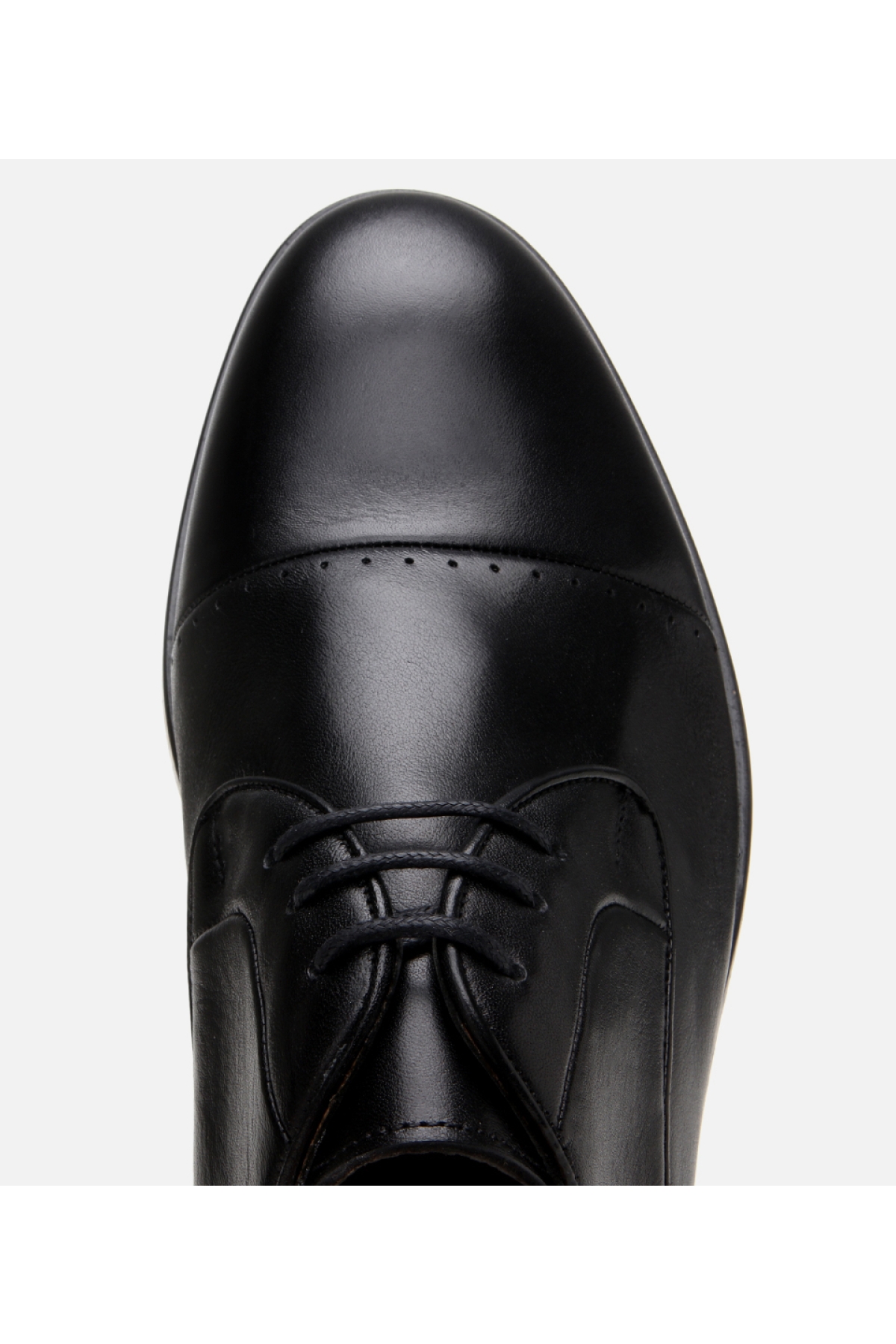 Erkek Deri Siyah Klasik Ayakkabı - Görsel 5