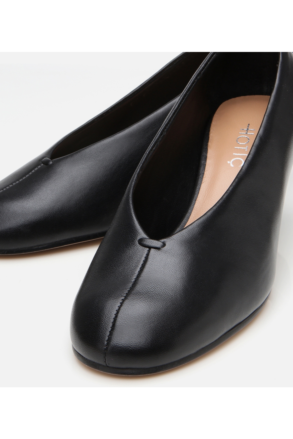 Kadın Deri Siyah İnce Topuklu Ayakkabı - Görsel 4