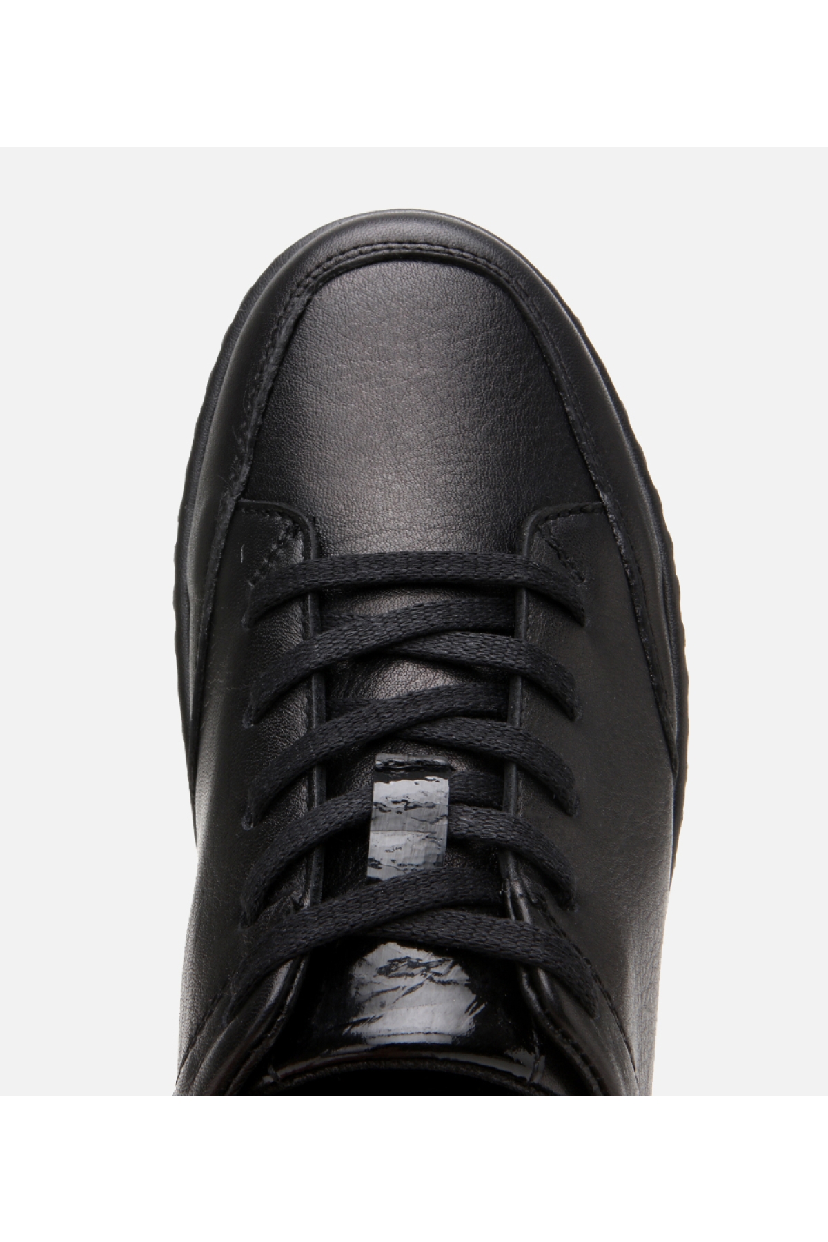 Kadın Deri Siyah Comfort Spor Ayakkabı - Görsel 5