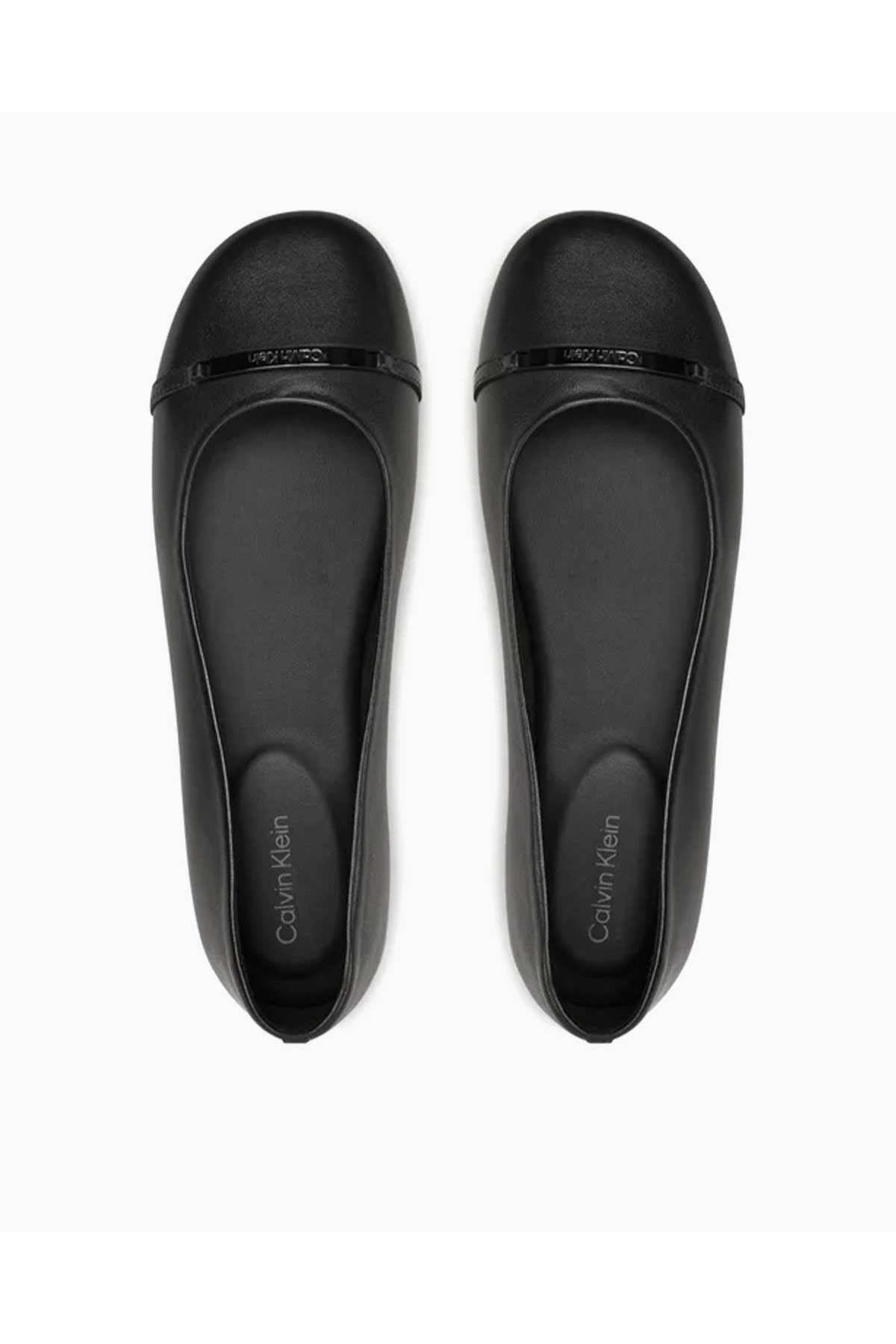 Ballerina W/ Bar Lth Kadın Ayakkabı - Görsel 5