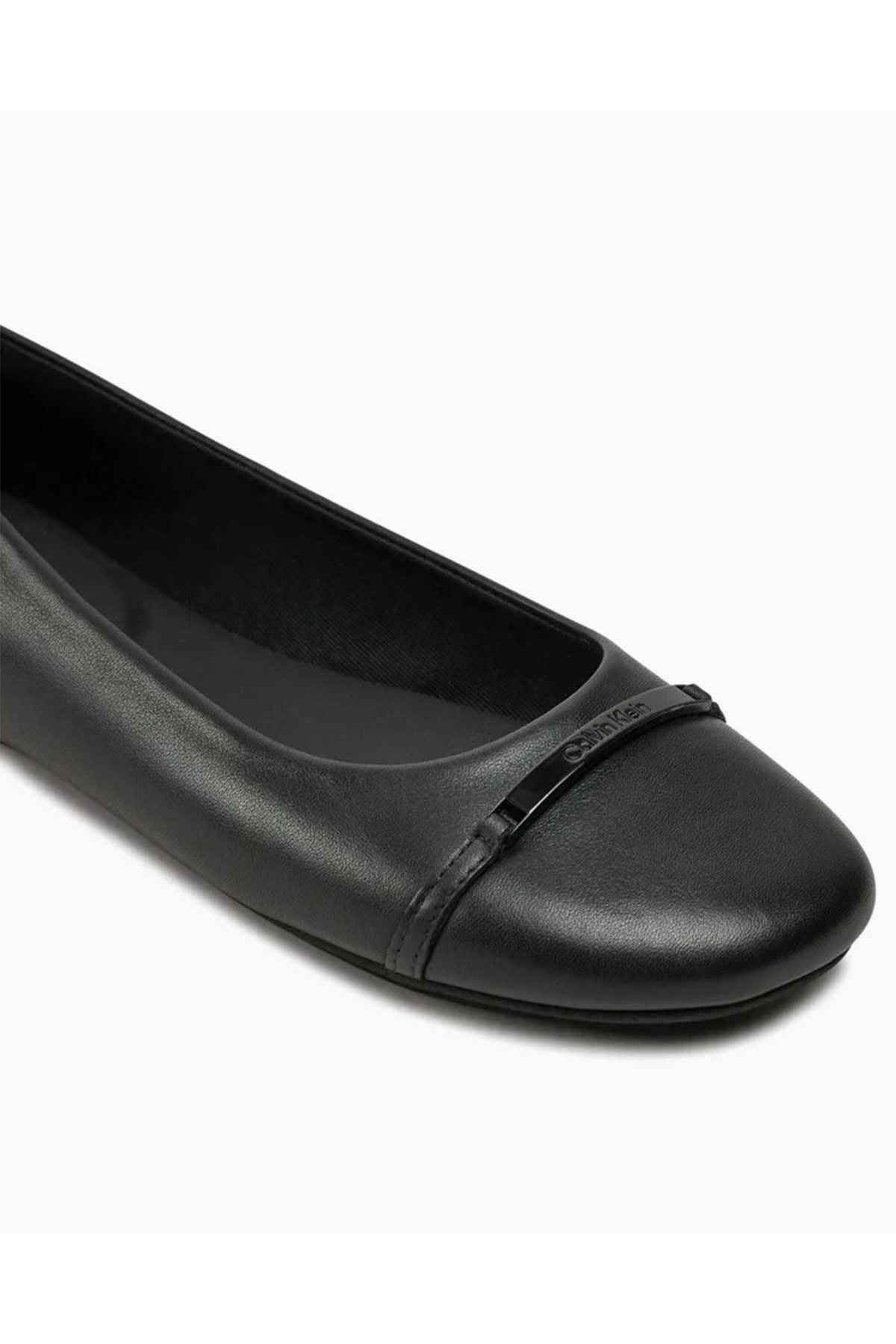 Ballerina W/ Bar Lth Kadın Ayakkabı - Görsel 6