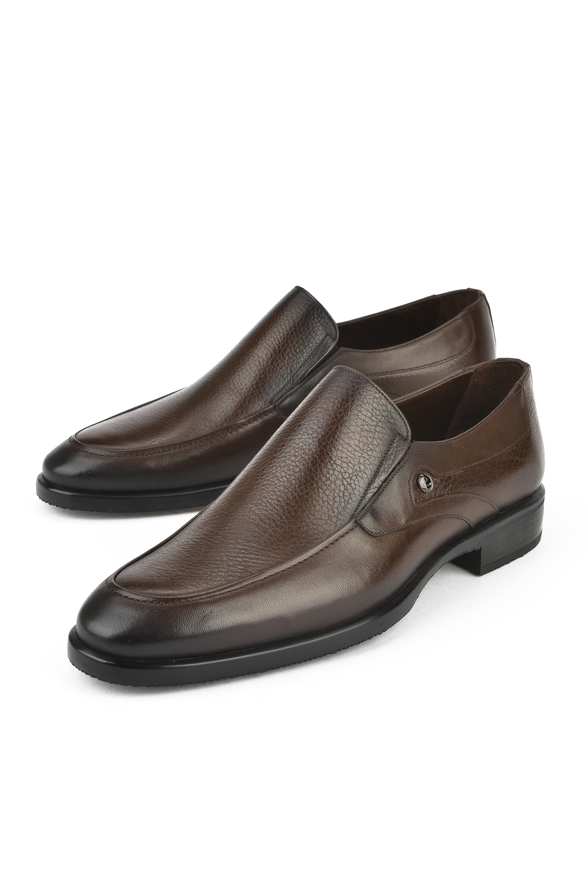 Erkek Hakiki Deri Ayakkabı 153745Z80172 Kahve - Görsel 6