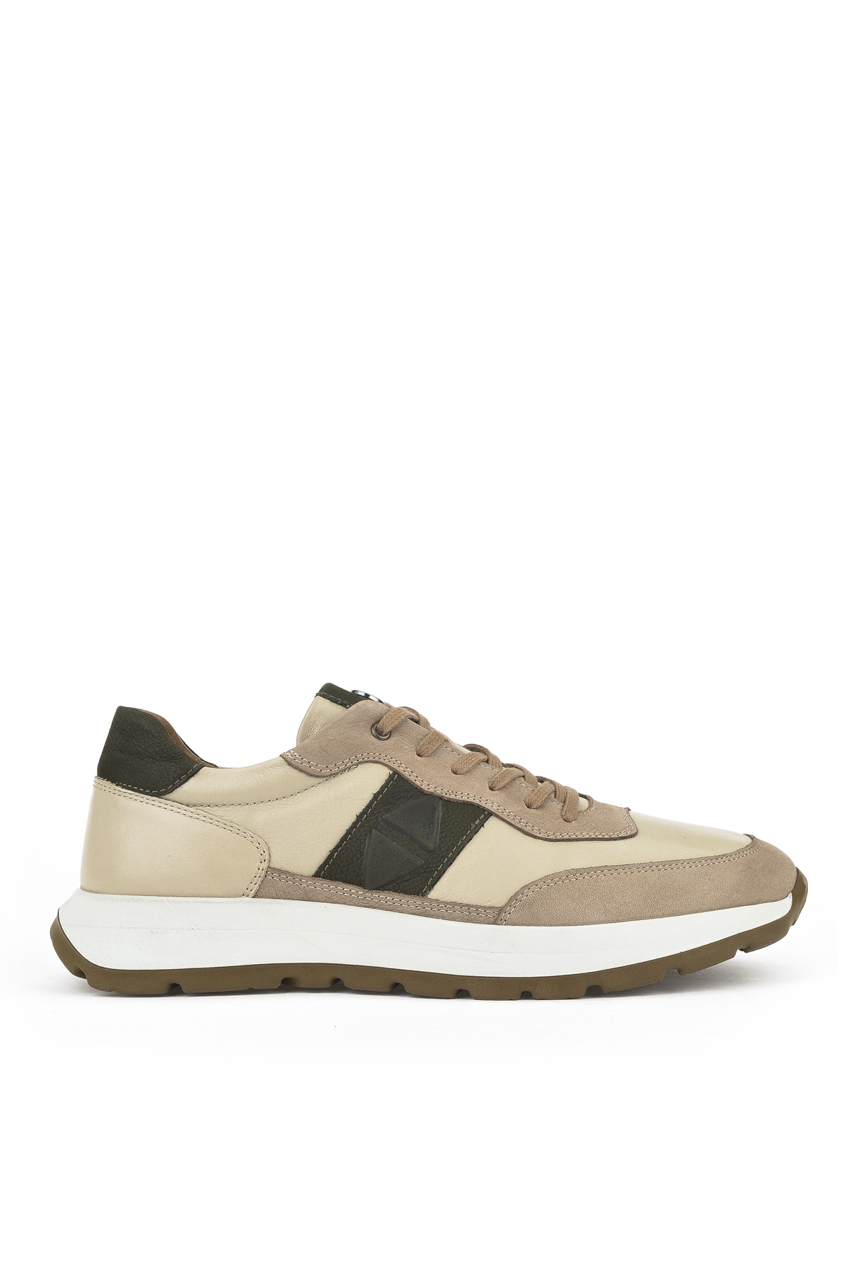 Erkek Hakiki Deri Sneaker 1531037Z2417 Bej - Görsel 2