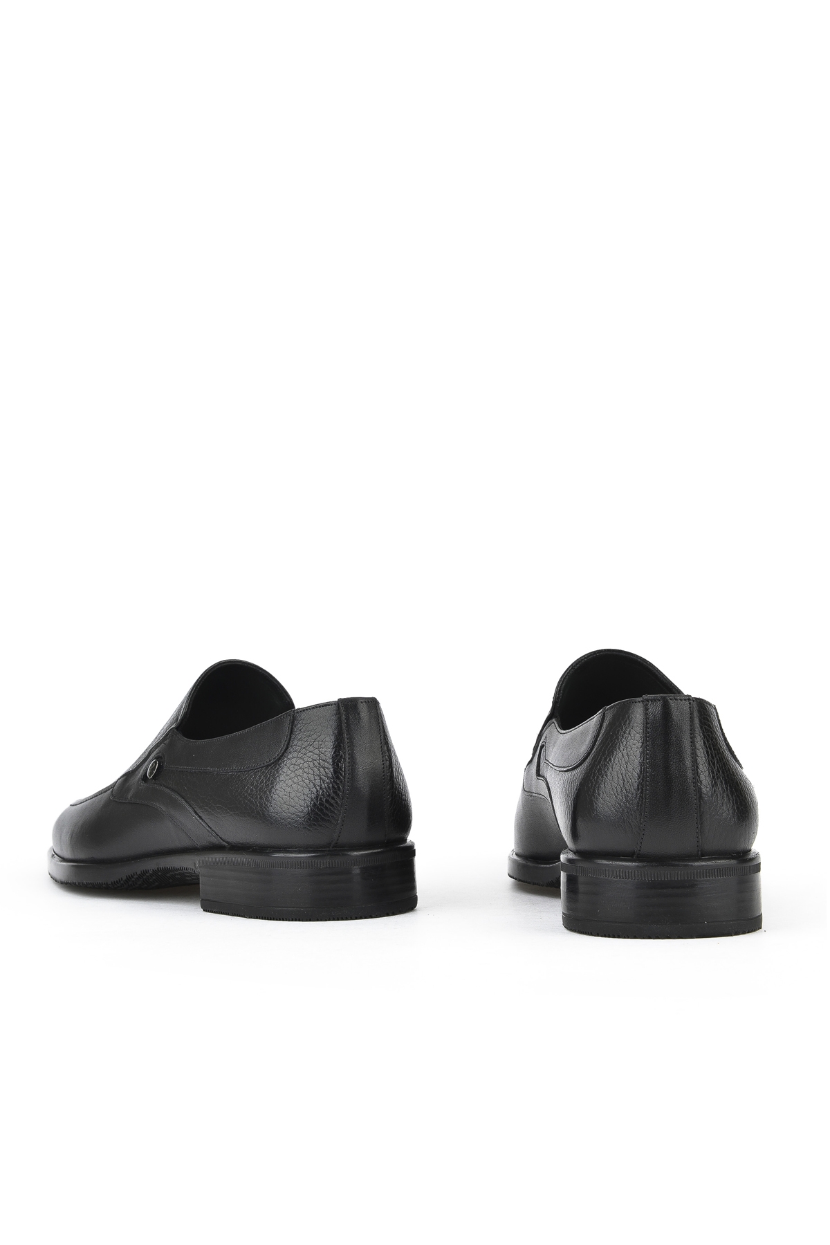 Erkek Hakiki Deri Ayakkabı 153745Z80172 Siyah - Görsel 4