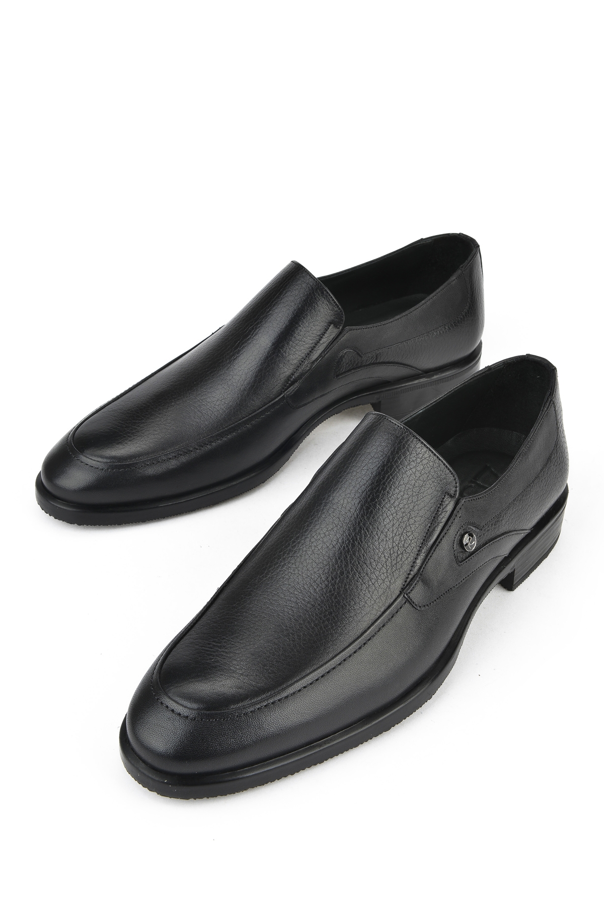 Erkek Hakiki Deri Ayakkabı 153745Z80172 Siyah - Görsel 6