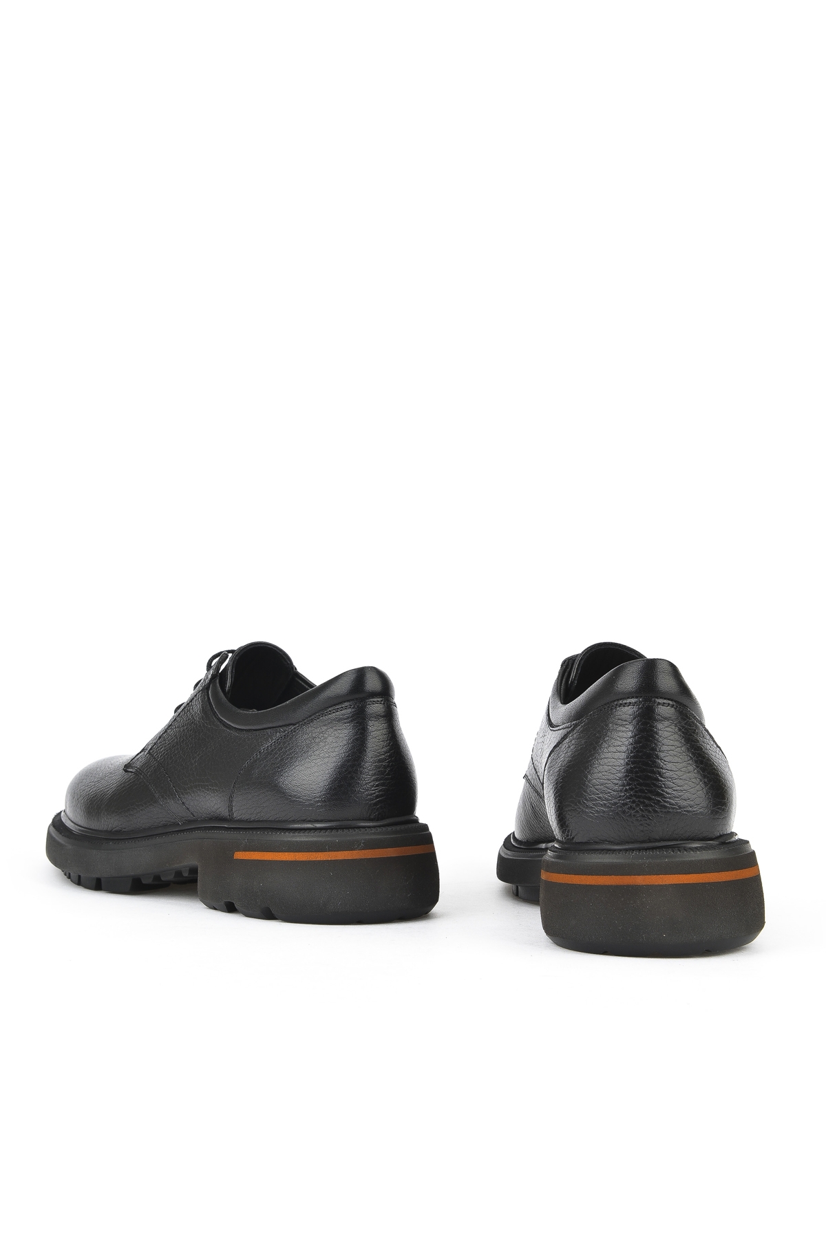 Erkek Hakiki Deri Ayakkabı 153745Z30410 Siyah - Görsel 4