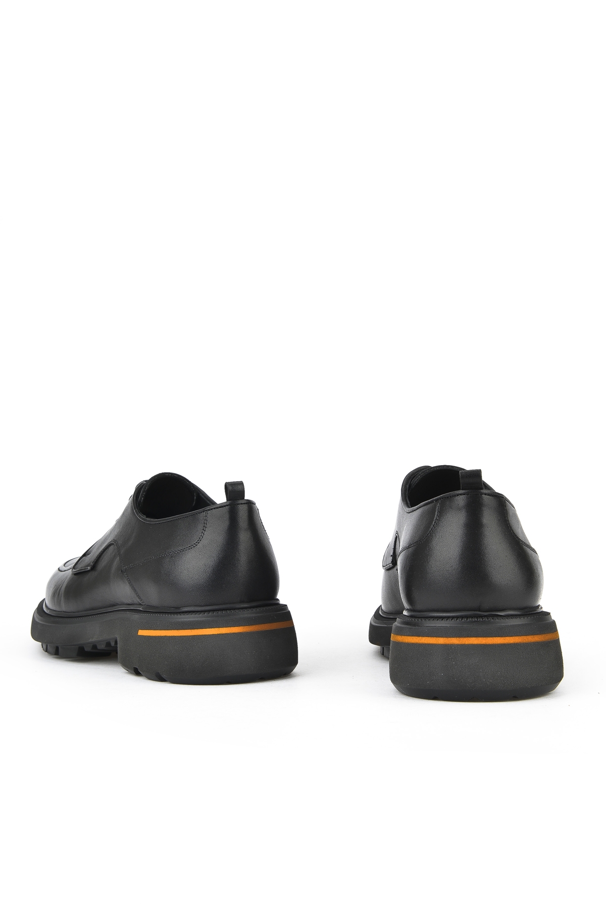 Erkek Hakiki Deri Ayakkabı 153745Z30409 Siyah - Görsel 4