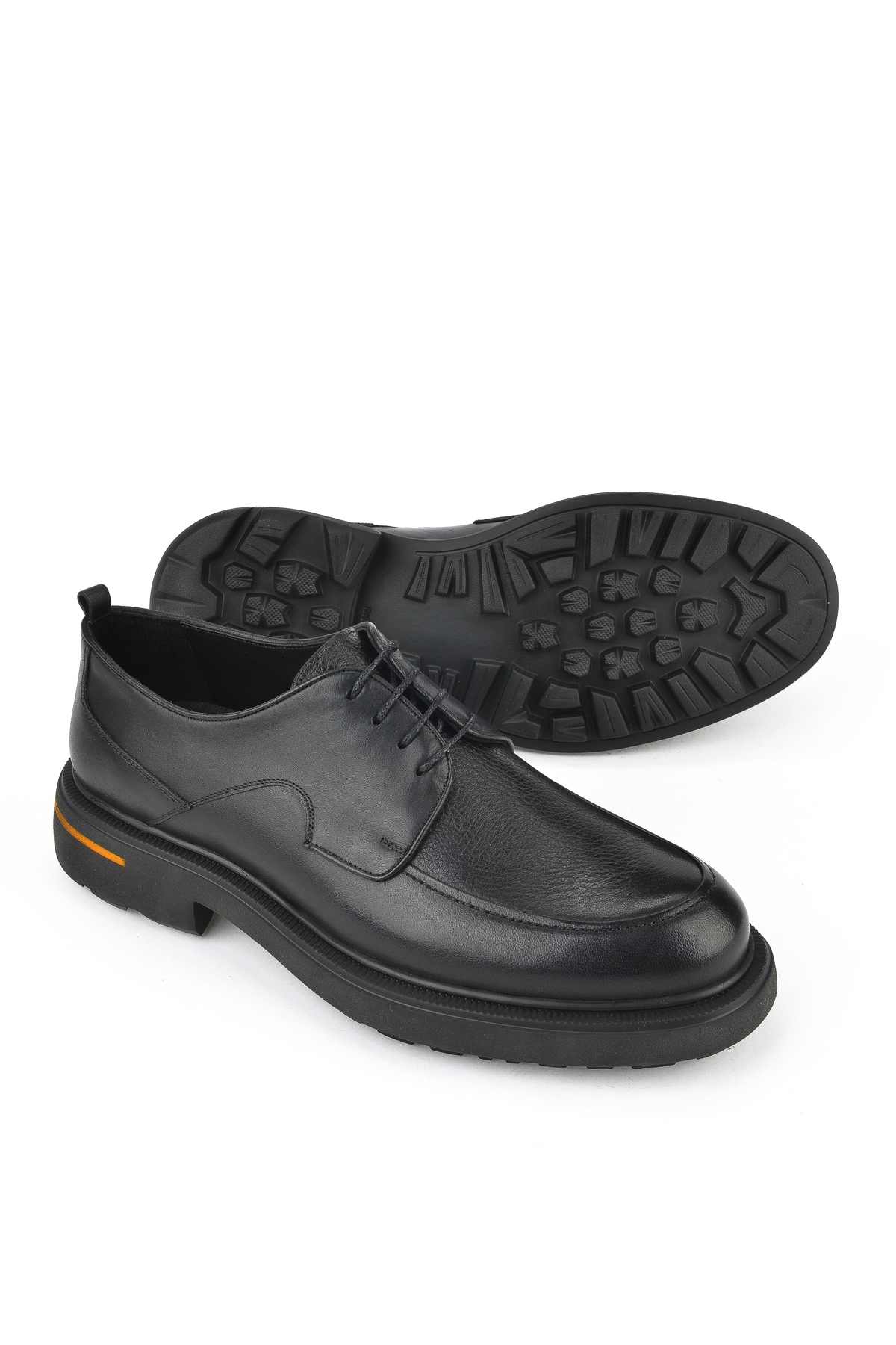 Erkek Hakiki Deri Ayakkabı 153745Z30409 Siyah - Görsel 5