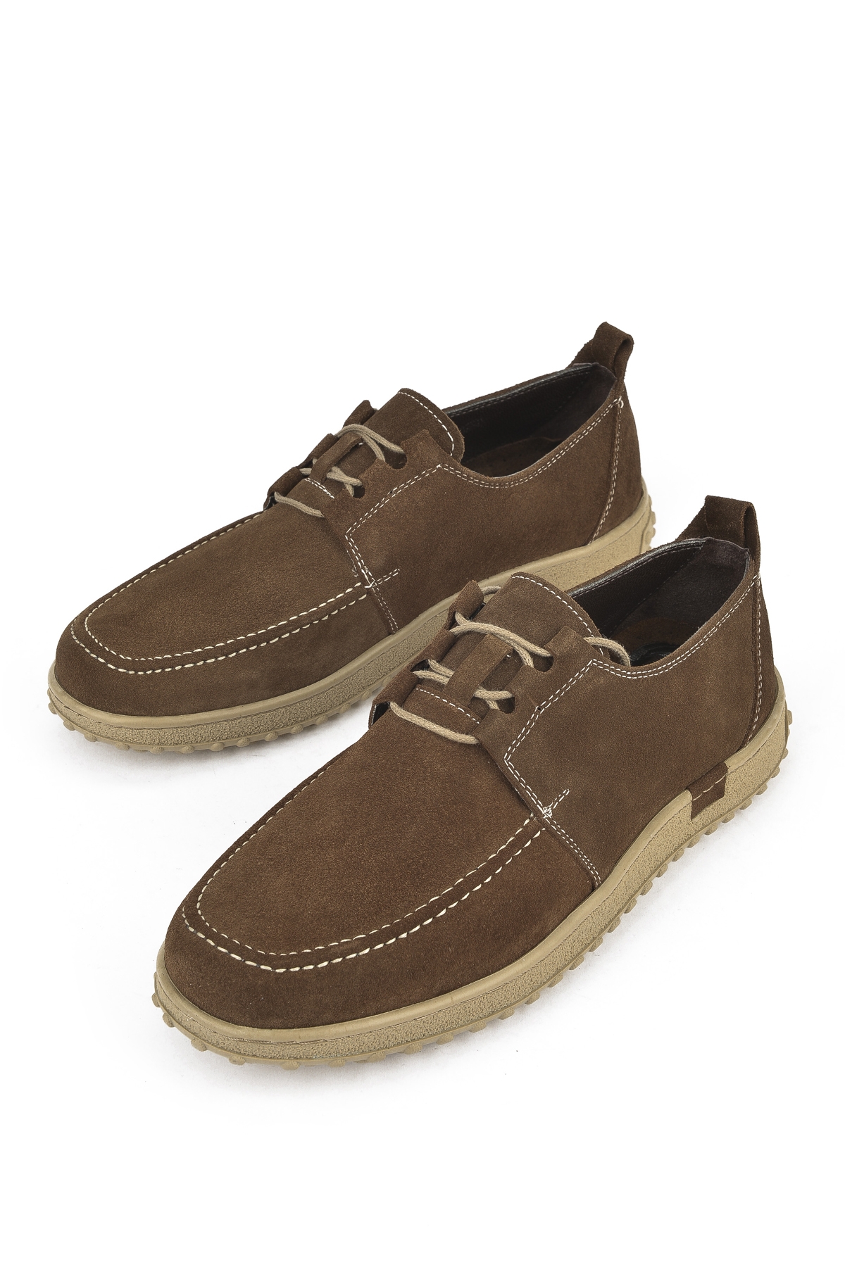 Erkek Hakiki Deri Ayakkabı 1511040ZY18254 Kum - Görsel 6