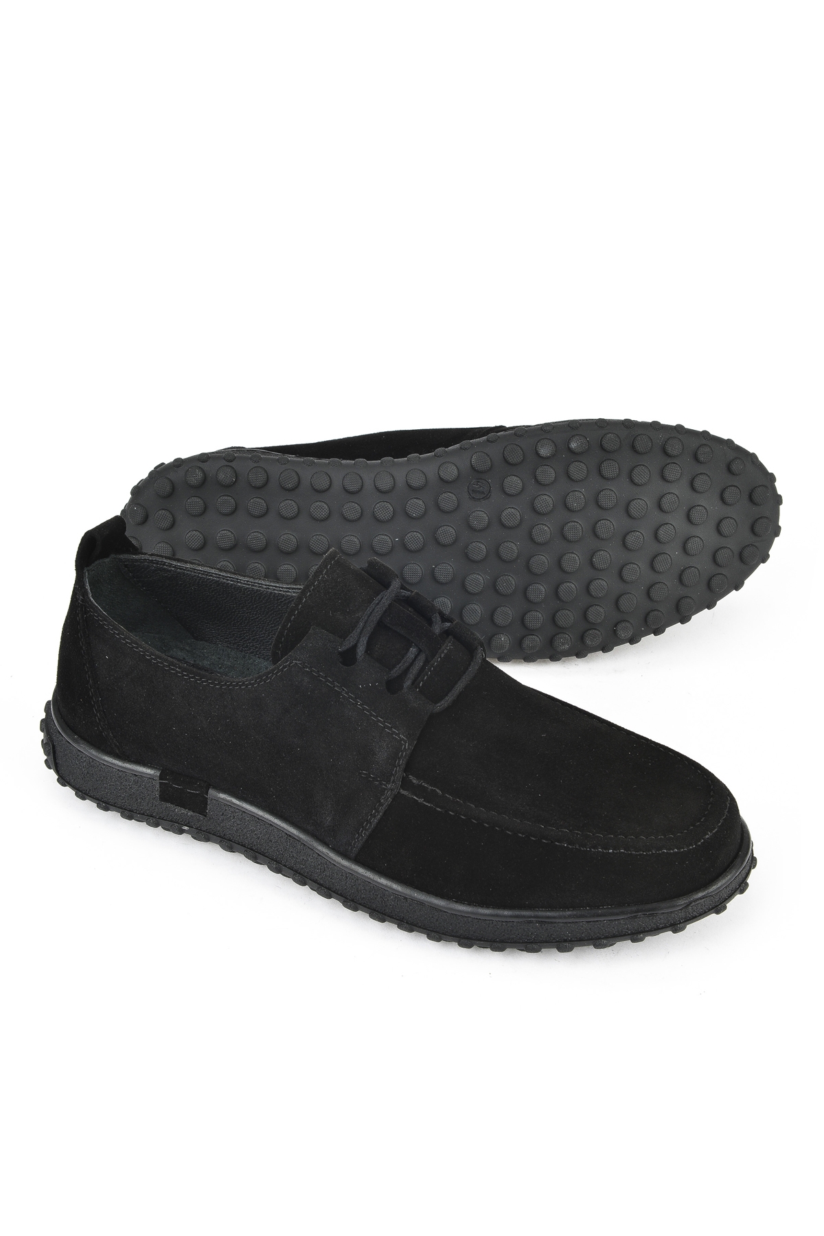 Erkek Hakiki Deri Ayakkabı 1511040ZY18254 Siyah - Görsel 5