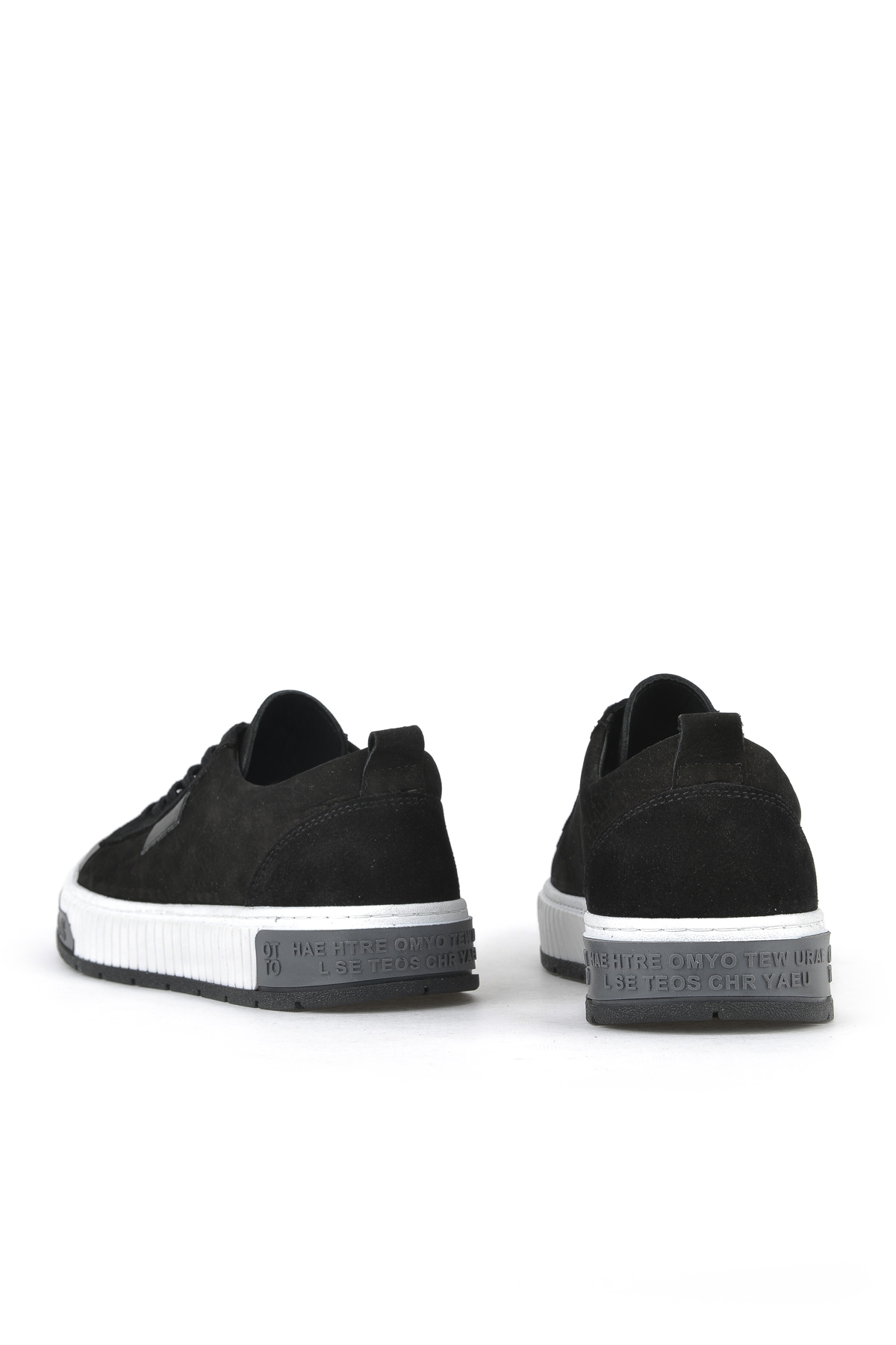 Erkek Hakiki Deri Ayakkabı 1511040ZY2321 Siyah - Görsel 4