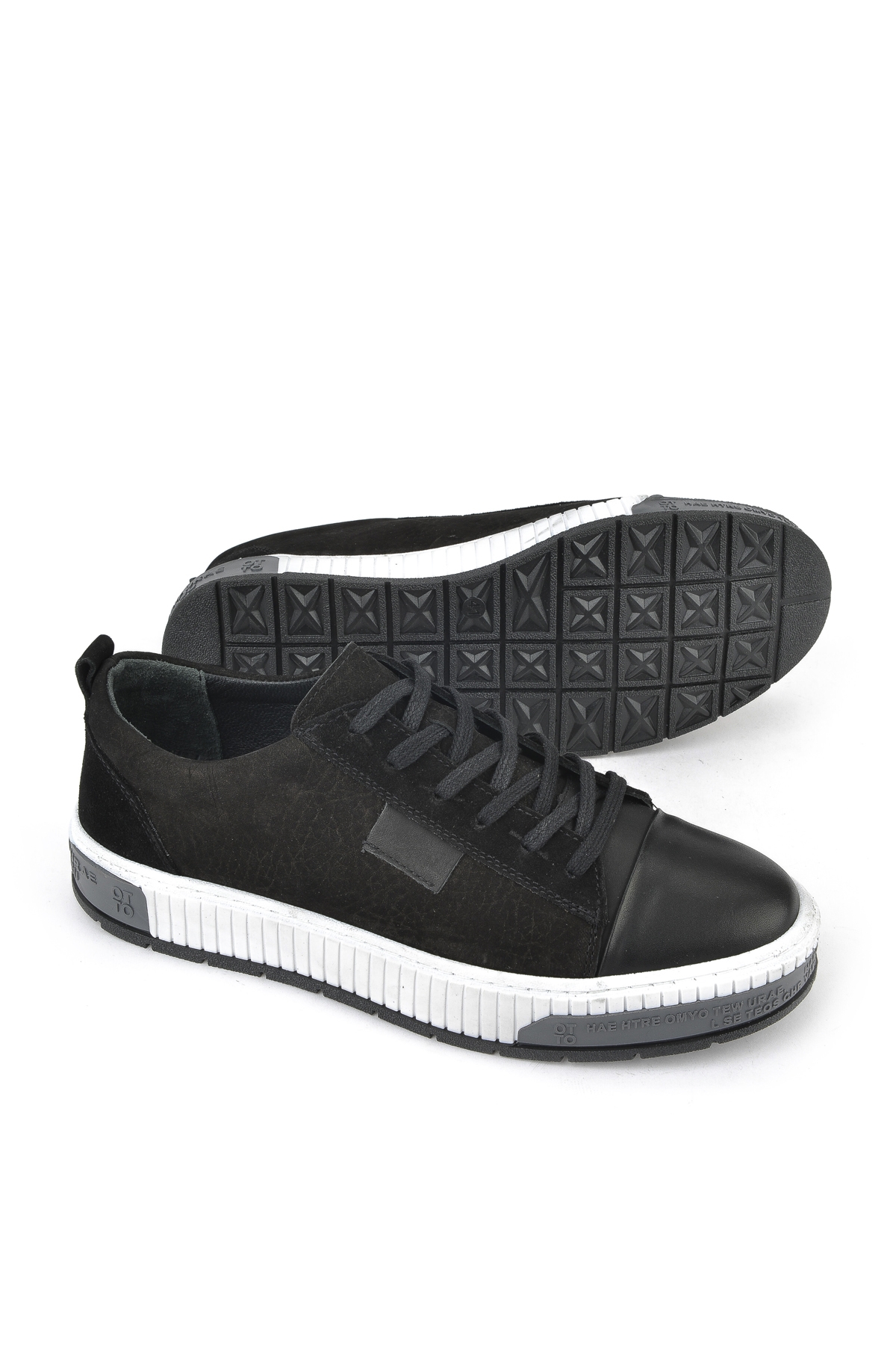 Erkek Hakiki Deri Ayakkabı 1511040ZY2321 Siyah - Görsel 5