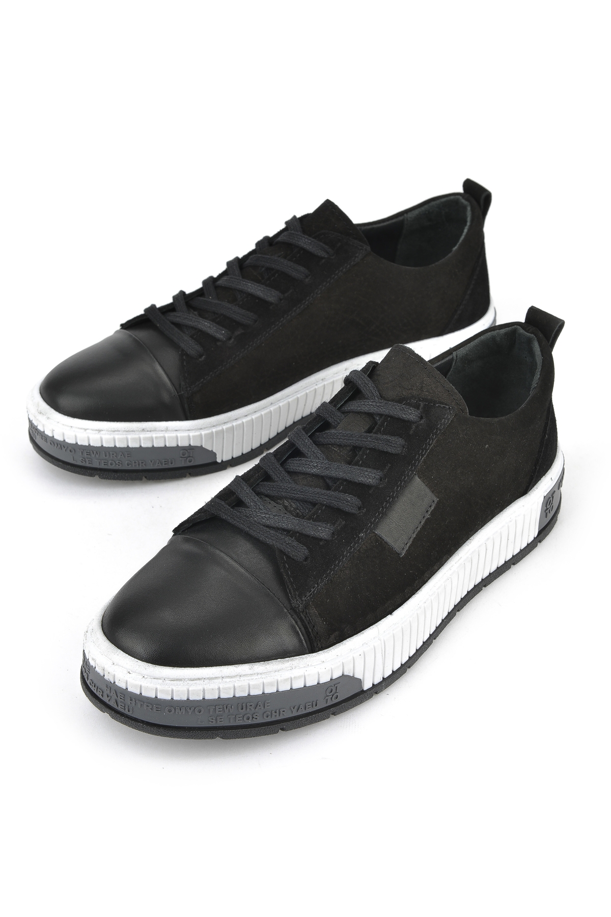 Erkek Hakiki Deri Ayakkabı 1511040ZY2321 Siyah - Görsel 6