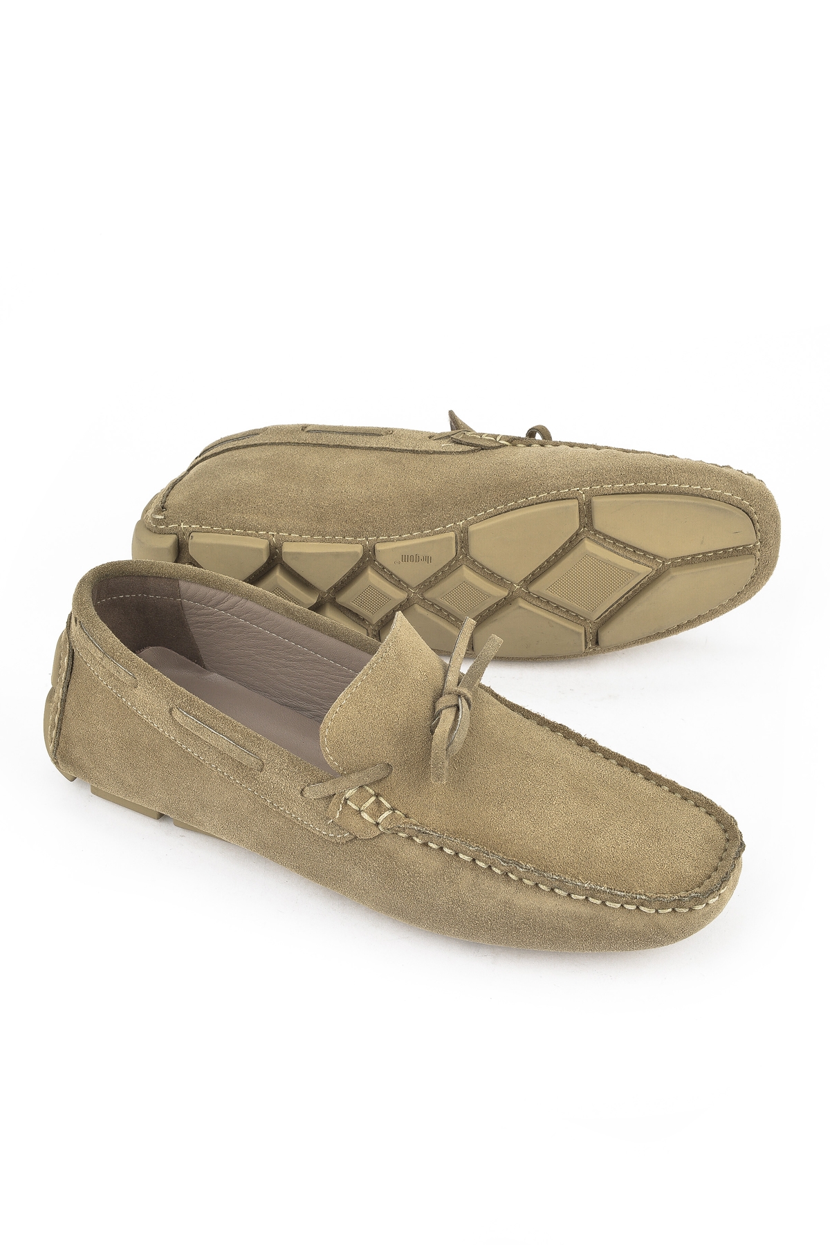 Erkek Hakiki Deri Ayakkabı 151986Z42742 Kum - Görsel 5