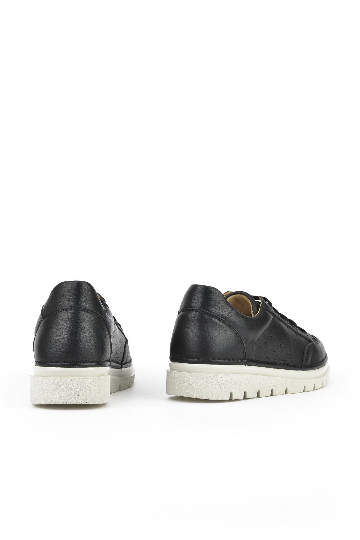 Kadın Hakiki Deri Sneaker 1511035Z6203 Siyah - Görsel 4