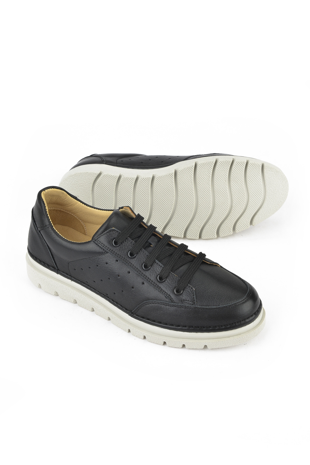 Kadın Hakiki Deri Sneaker 1511035Z6203 Siyah - Görsel 5