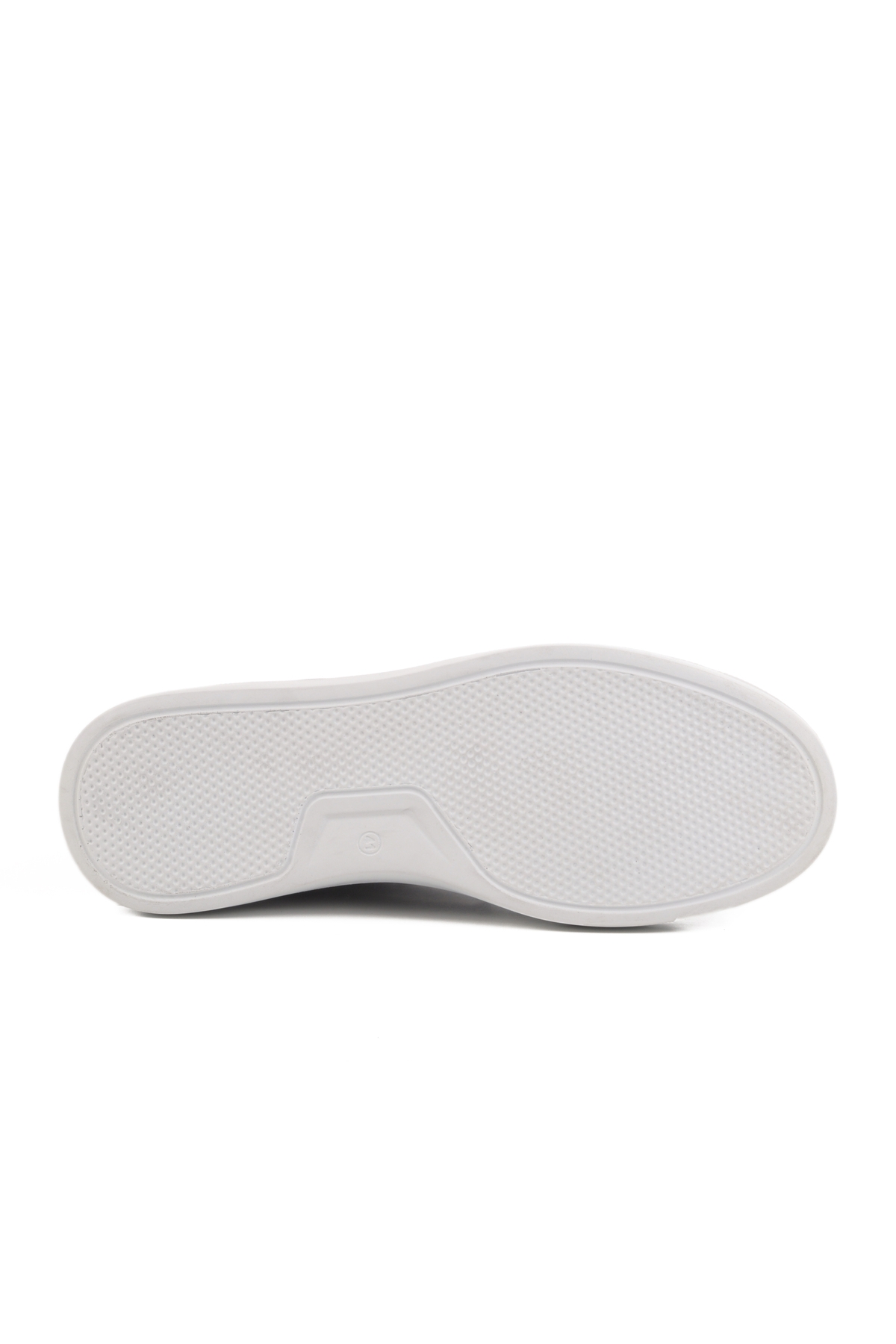 Siyah Beyaz Hakiki Deri Erkek Sneaker Premium 412 M - Görsel 6