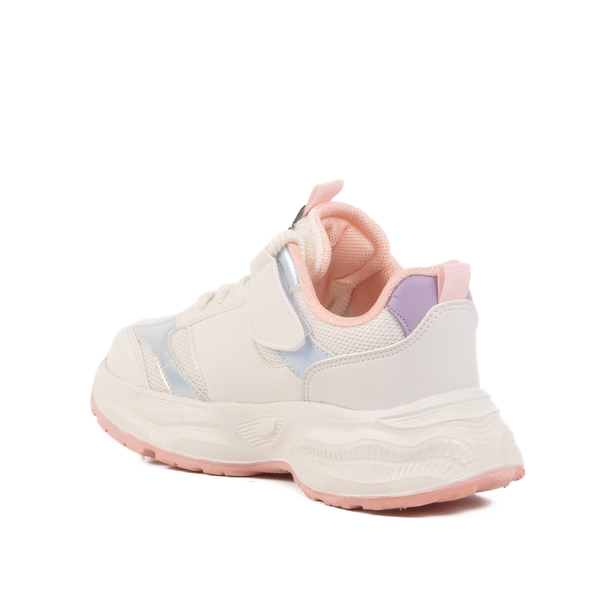 Gümüş Fileli Hafif Hava Alabilen Kız Çocuk Spor Ayakkabı Birian F - Görsel 5