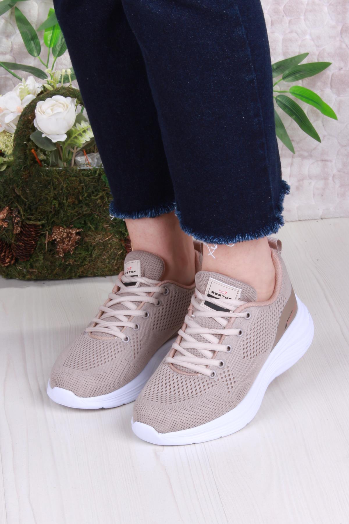 B648 Rahat Esnek Hafif Com Taban Spor Ayakkabı - Görsel 3