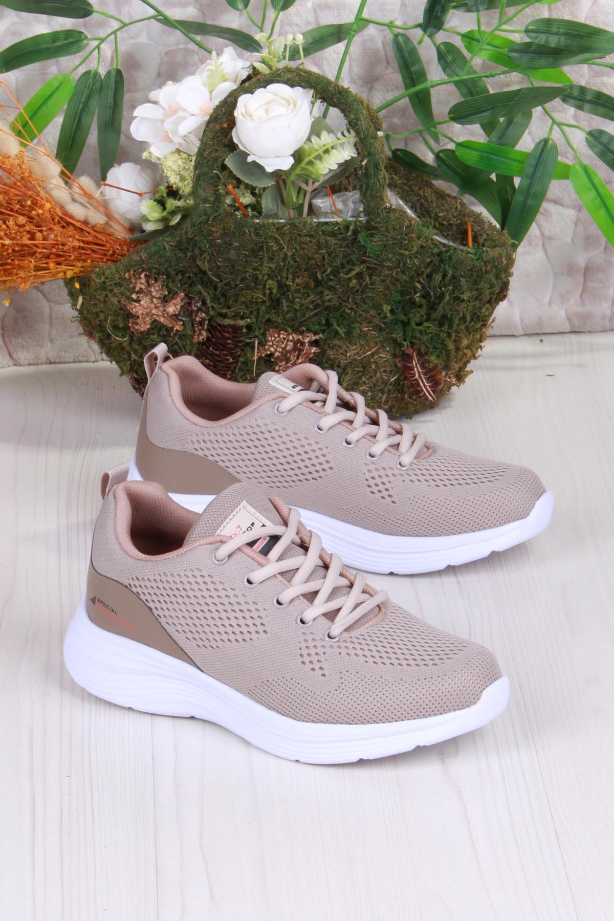 B648 Rahat Esnek Hafif Com Taban Spor Ayakkabı - Görsel 4