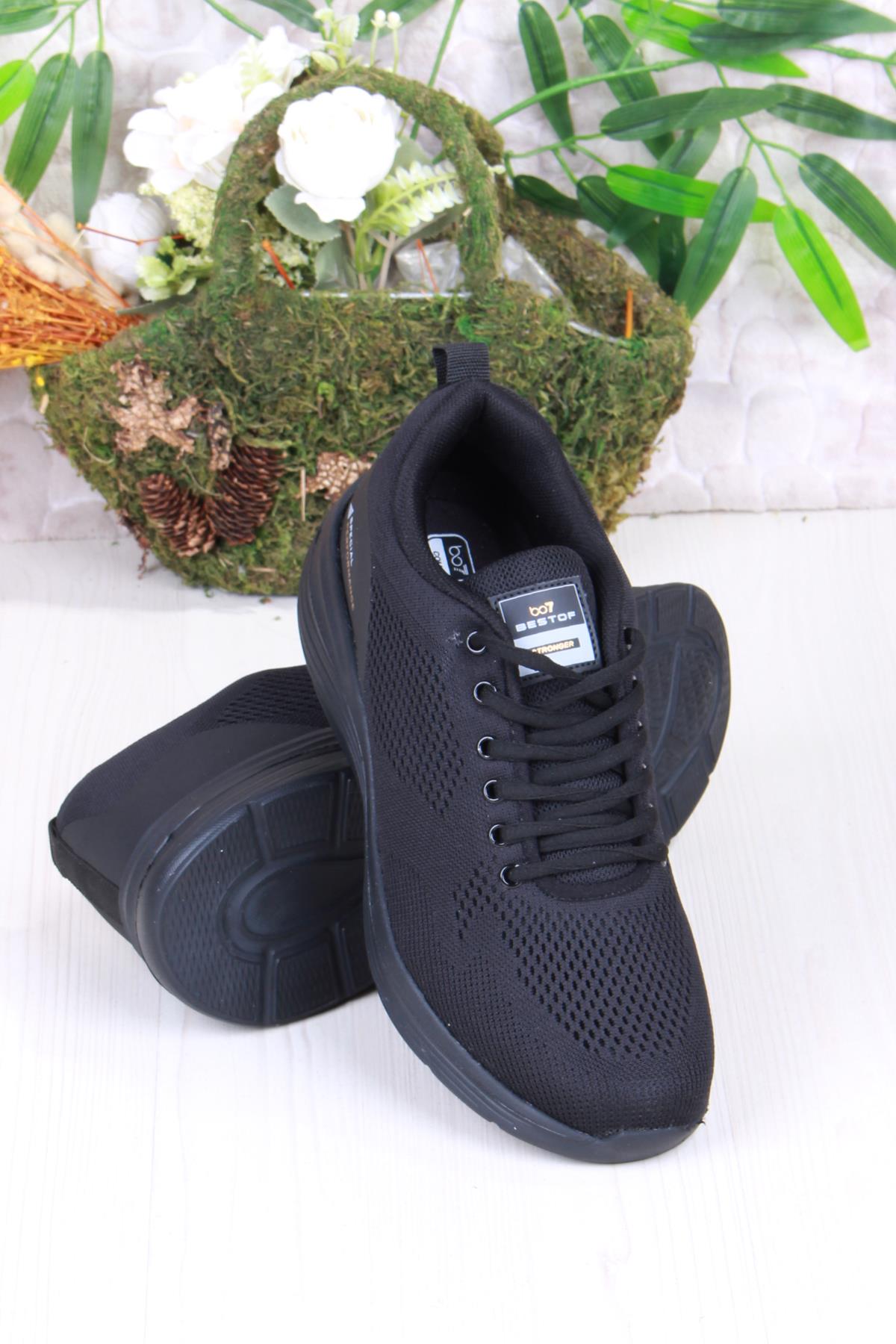 B648 Rahat Esnek Hafif Com Taban Spor Ayakkabı - Görsel 5