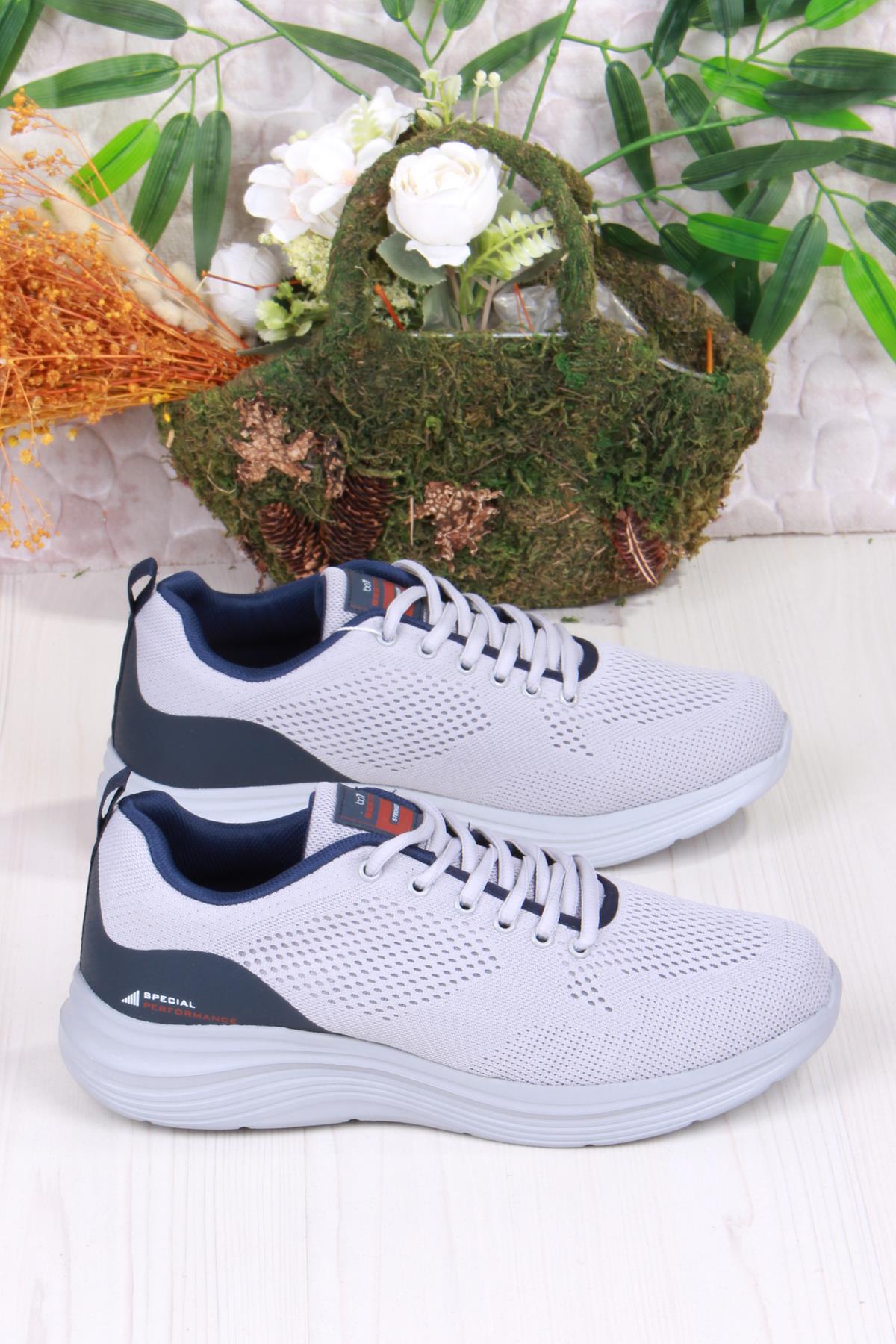B648 Rahat Esnek Hafif Com Taban Spor Ayakkabı - Görsel 3