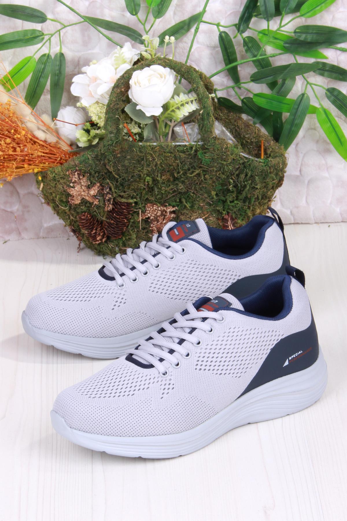 B648 Rahat Esnek Hafif Com Taban Spor Ayakkabı - Görsel 4