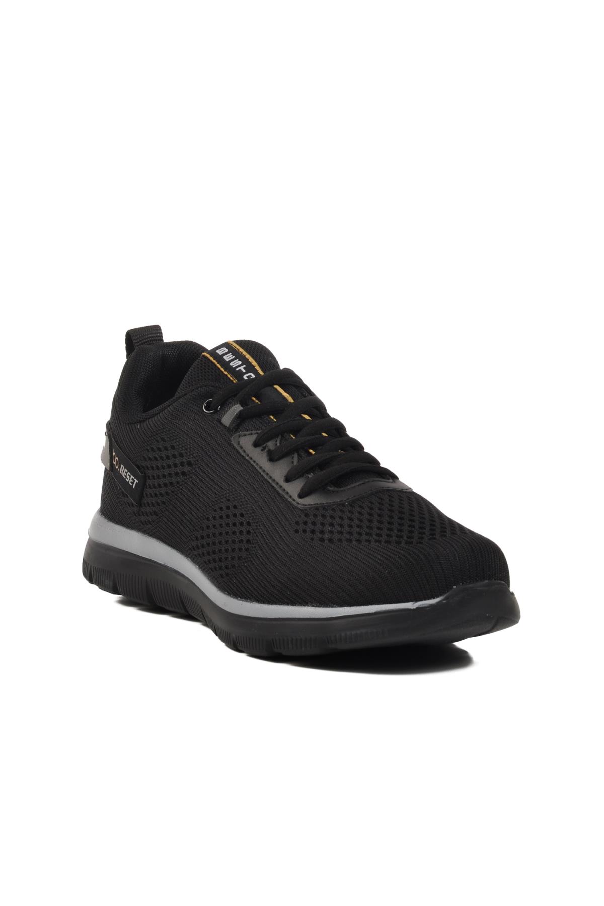 Siyah Hafif Unisex Spor Ayakkabı BST-652 G - Görsel 4