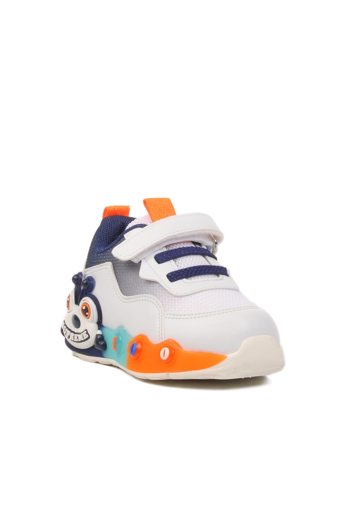 Beyaz Hafif Çocuk Spor Ayakkabı 1905 B - Görsel 4