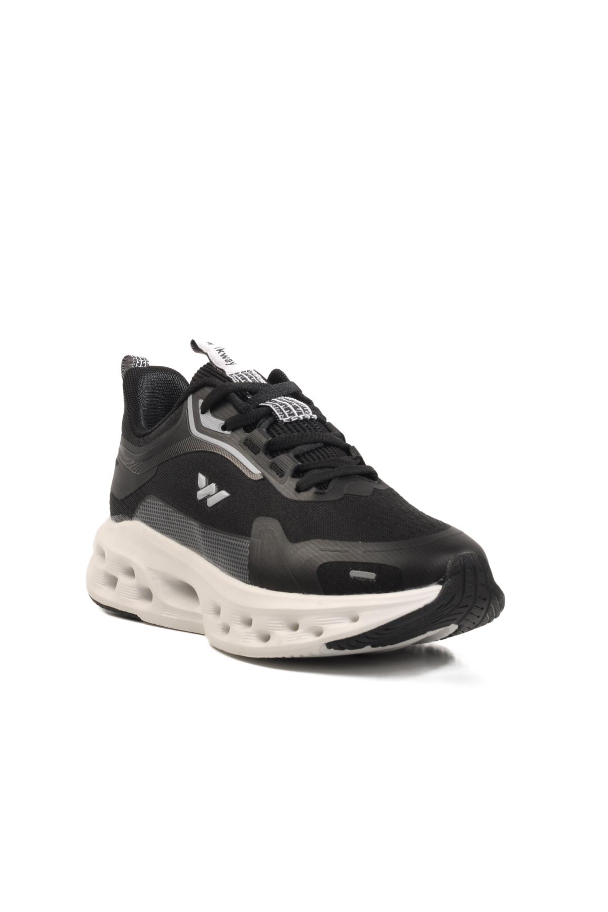 Siyah Memory Foam Hafif Fileli Sneaker Nora G - Görsel 4