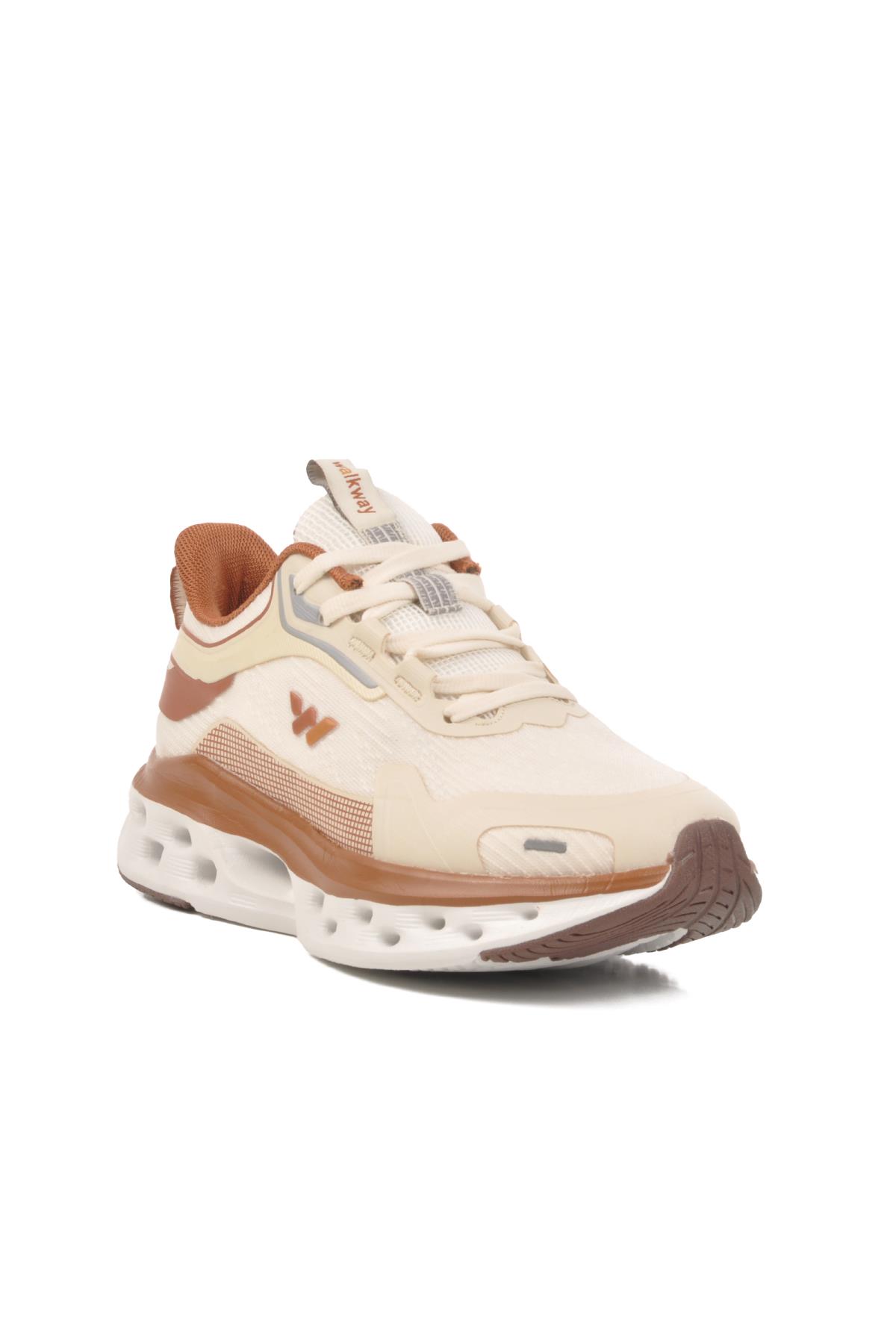 Bej Memory Foam Hafif Fileli Sneaker Nora G - Görsel 4