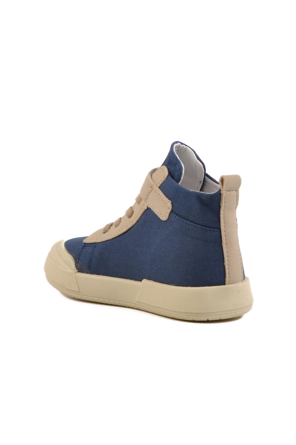 Siyah Tekstil Çocuk Hi Sneaker Rocky 7465 P - Görsel 5