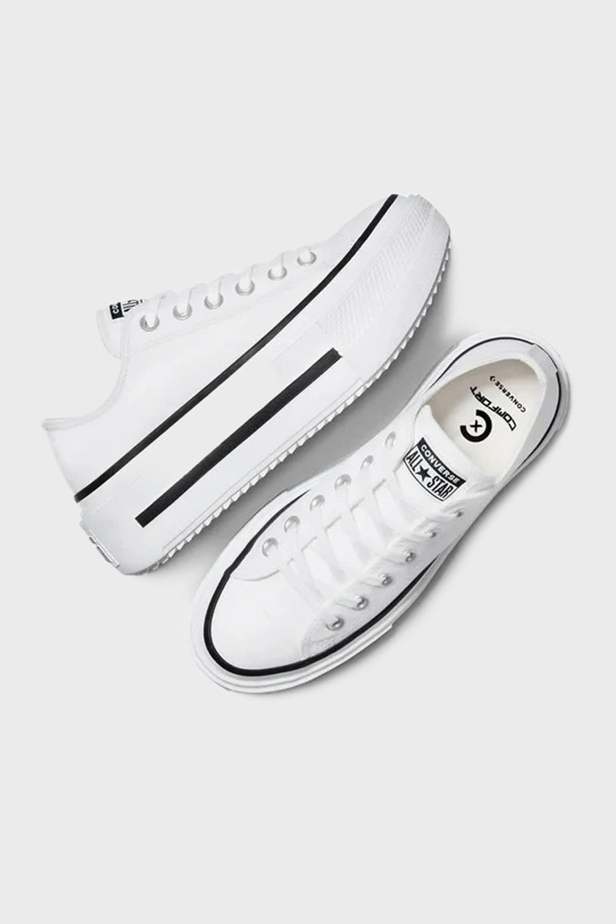 Bayan Ayakkabı A15491C 102 BEYAZ-SİYAH - Görsel 5