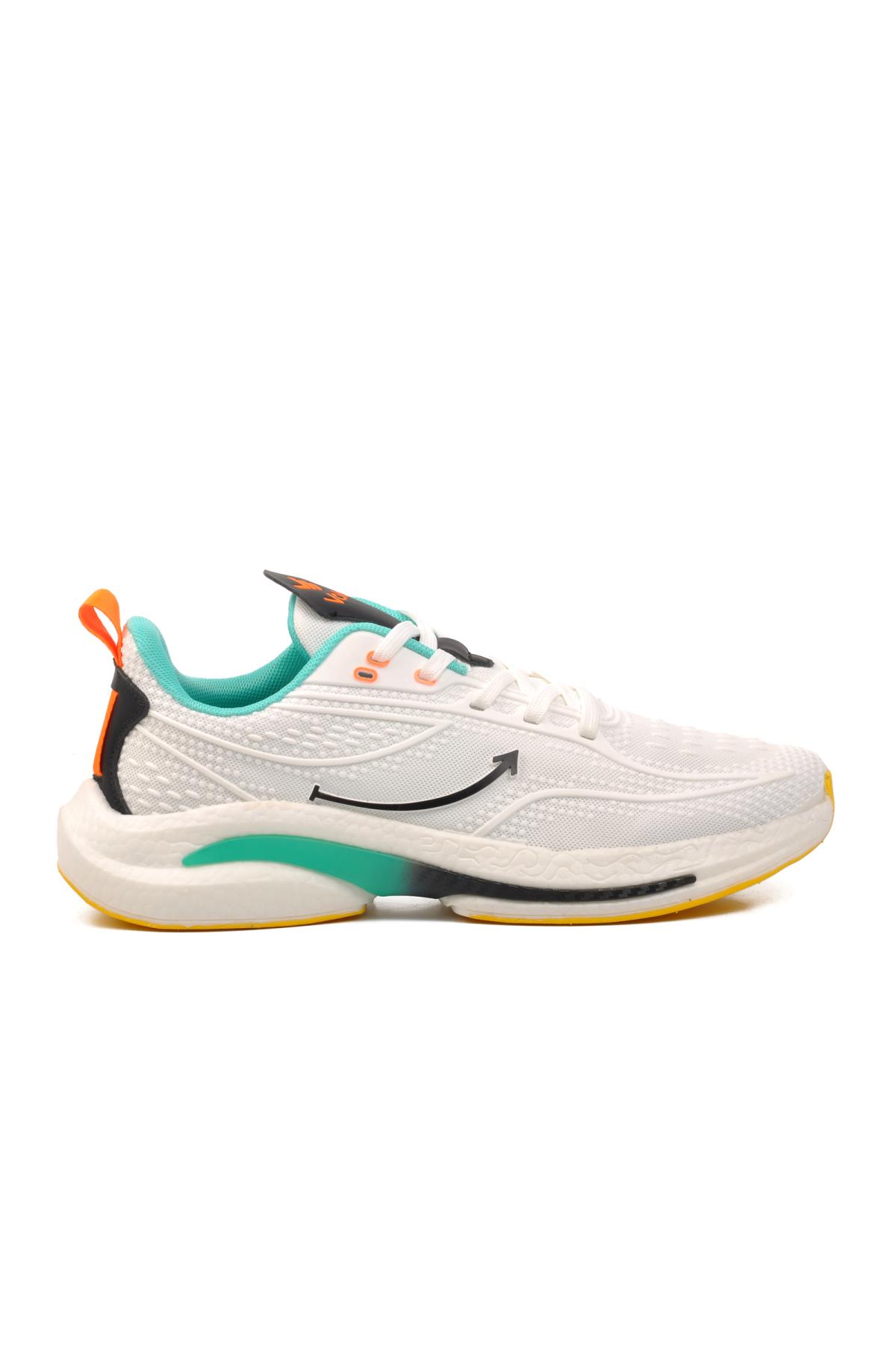 24204 Beyaz Erkek Spor Ayakkabı - Görsel 3