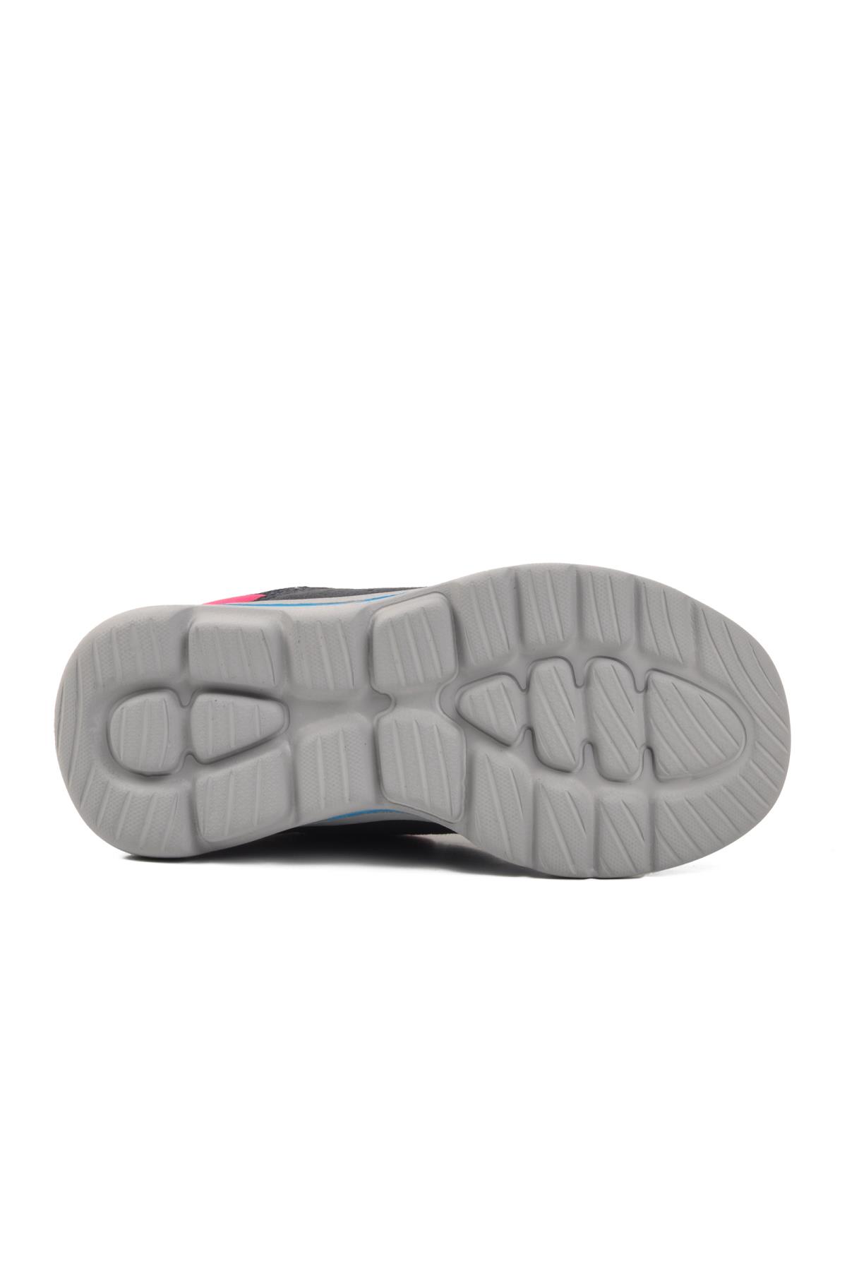 BST-B82-P Lacivert-Fuşya Çocuk Spor Ayakkabı - Görsel 6