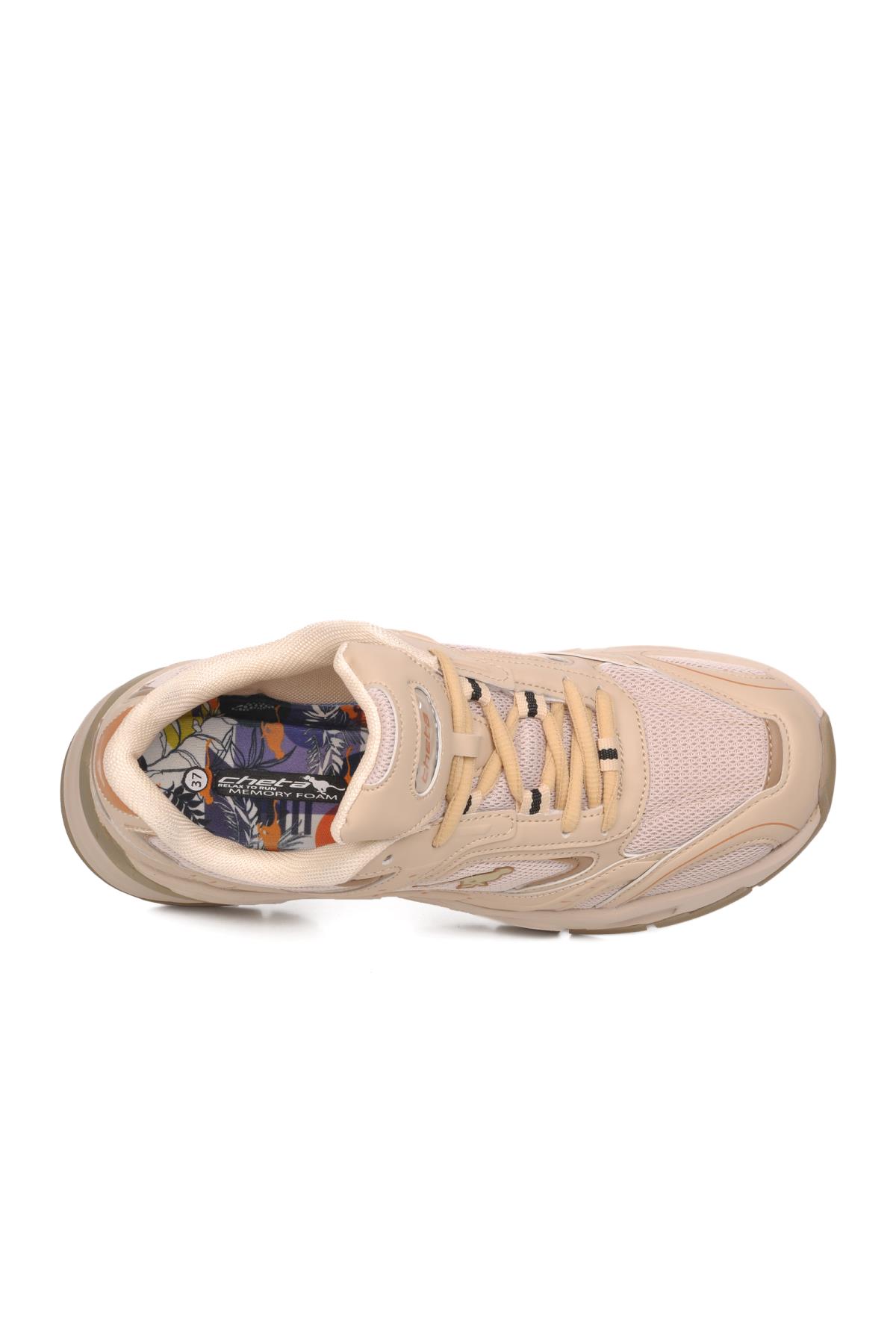 562 Saturn Bej Unisex Spor Ayakkabı - Görsel 5