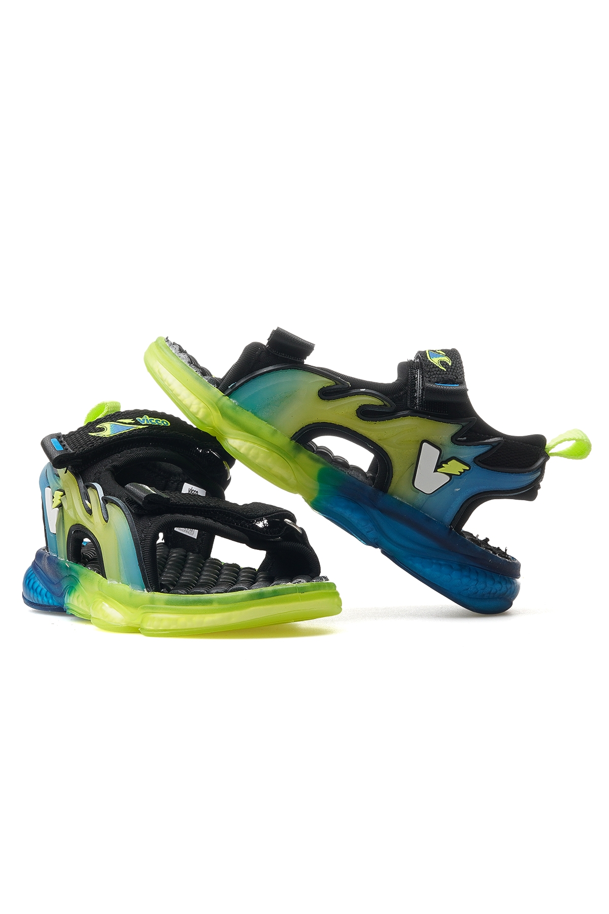 Jack Erkek Çocuk Işıklı Sandalet 25y 332.256 Pe Siyah - Görsel 7