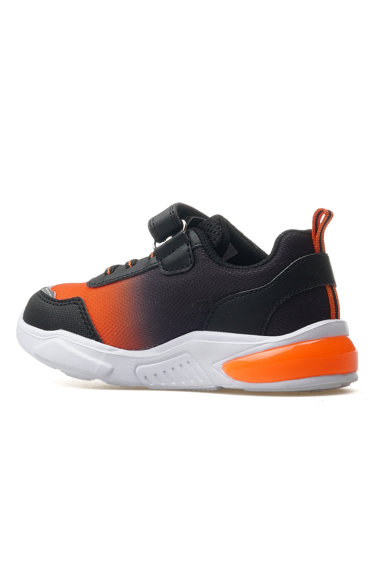 Erkek Çocuk Işıklı Sneaker Ayakkabı 25y Buck3022 F Siyah/turuncu - Görsel 4