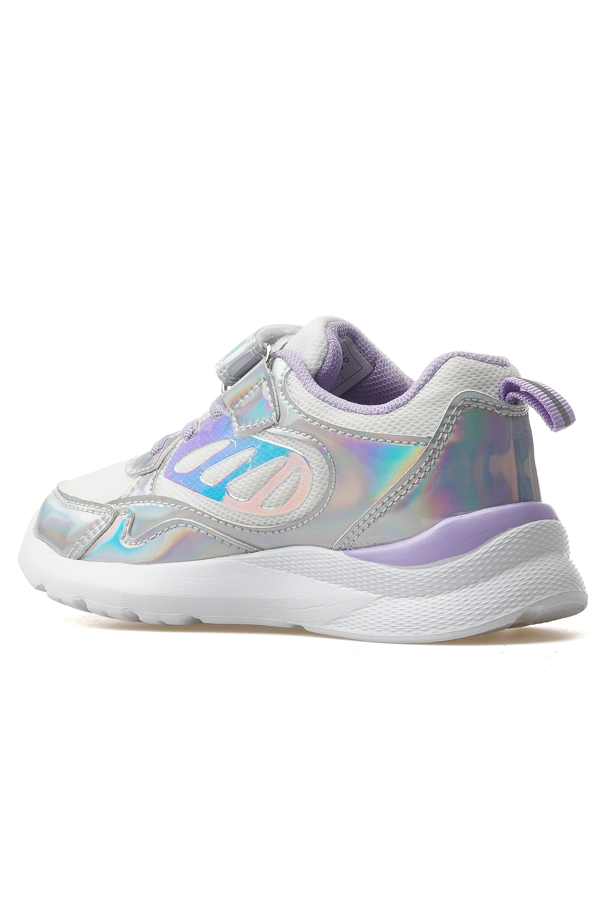 Kız Çocuk Sneaker Spor Ayakkabı 25y Buck3027 Gümüş - Görsel 4