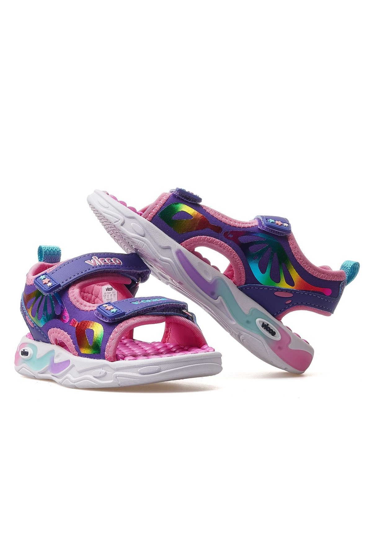 But Kız Çocuk Işıklı Sandalet 25y 332.210 Pk Mor - Görsel 7