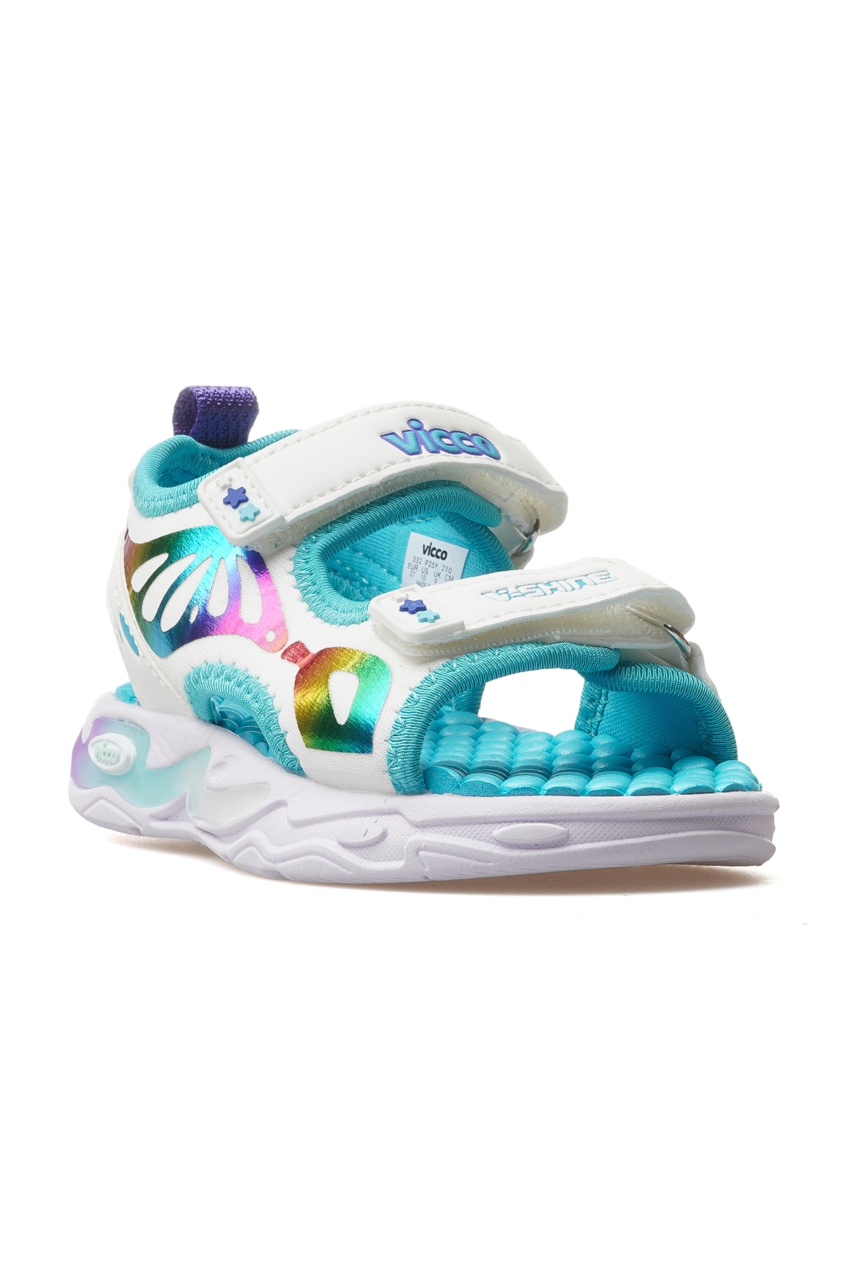 But Kız Çocuk Işıklı Sandalet 25y 332.210 Pk Beyaz - Görsel 5