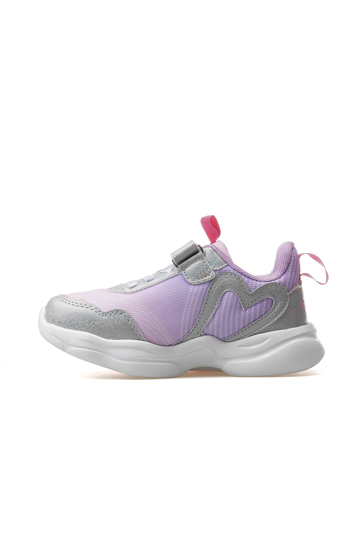Heart Kız Çocuk Işıklı Hafif Sneaker Spor Ayakkabı 25y 346.215 Pk Lila - Görsel 3