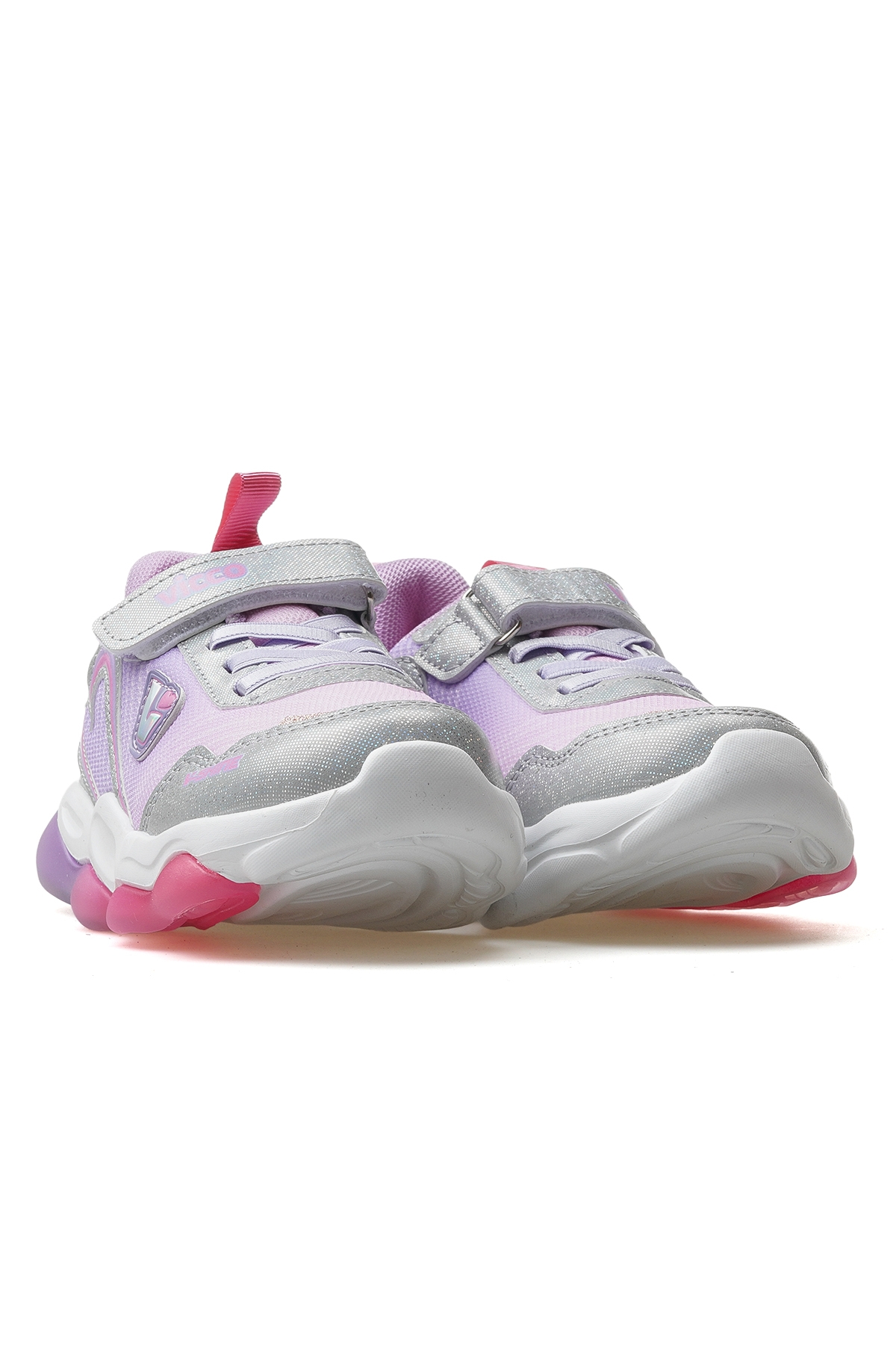 Heart Kız Çocuk Işıklı Hafif Sneaker Spor Ayakkabı 25y 346.215 Pk Lila - Görsel 6