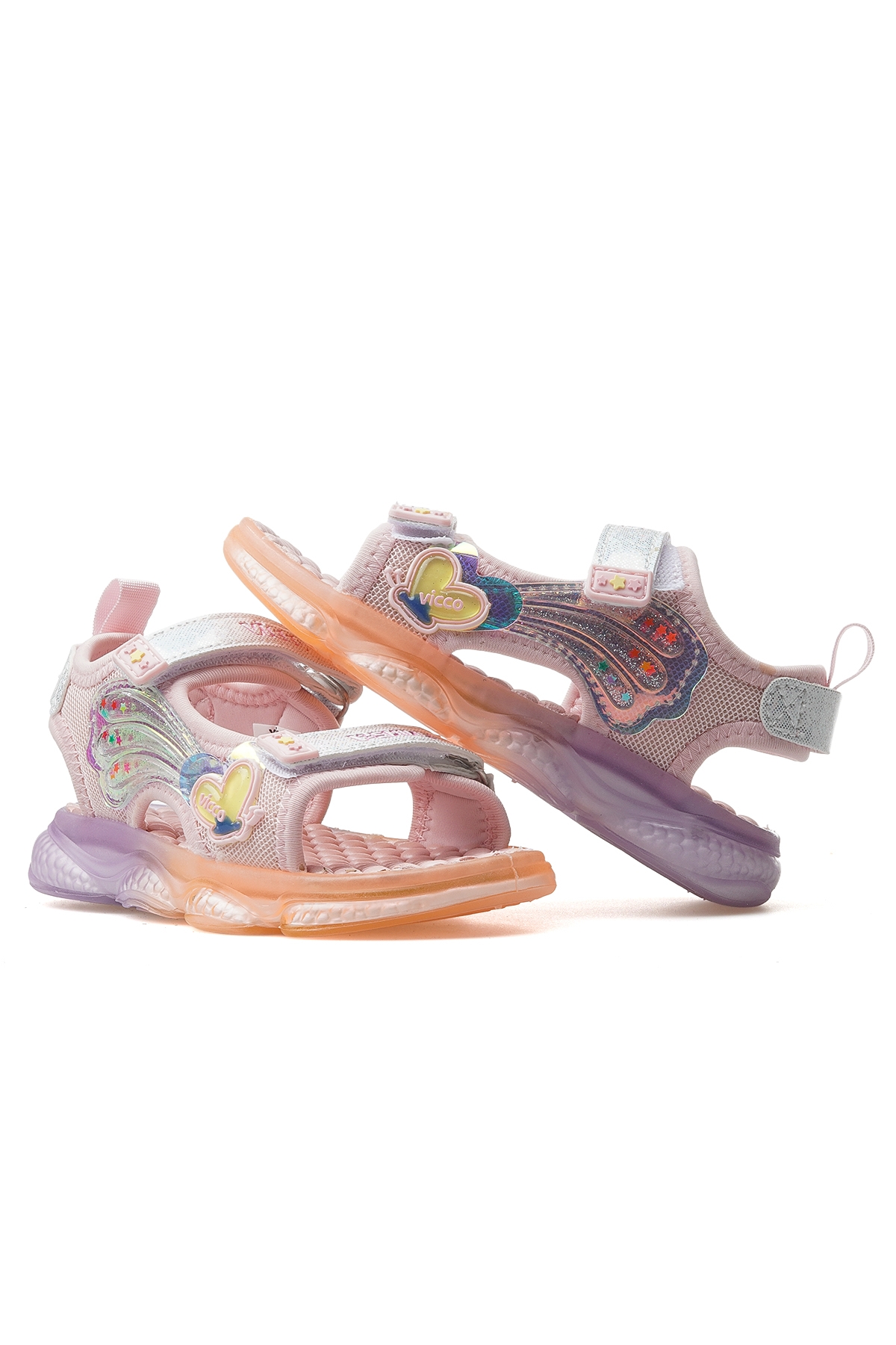 Can Kız Çocuk Işıklı Sandalet 25y 332.254 Pk Pudra - Görsel 7