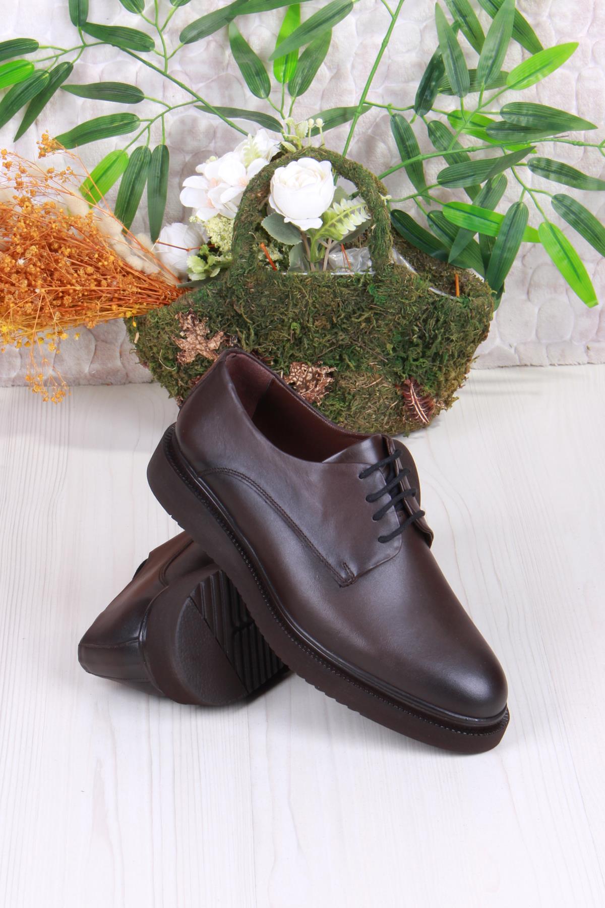 42247 Cilt Hafif Rahat İç Ve Dış Hakiki Deri Erkek Ayakkabı - Görsel 5